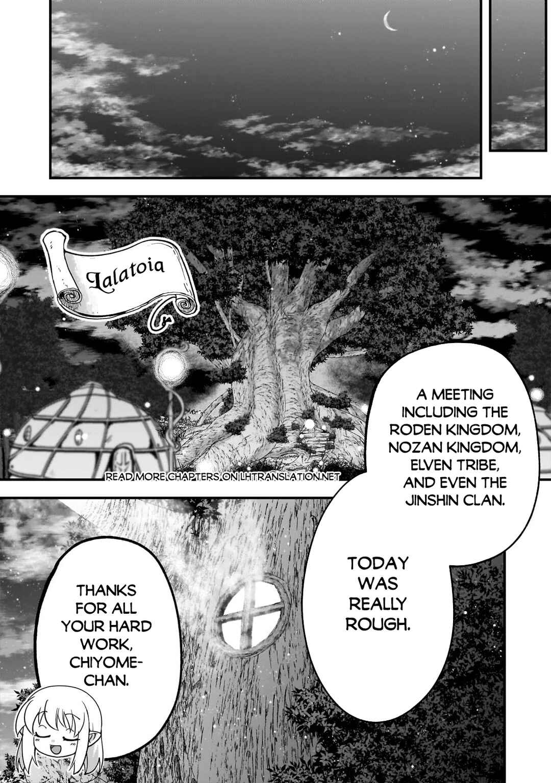Gaikotsu Kishi-sama, Tadaima Isekai e Odekake-chuu Chapter 62.1 page 1