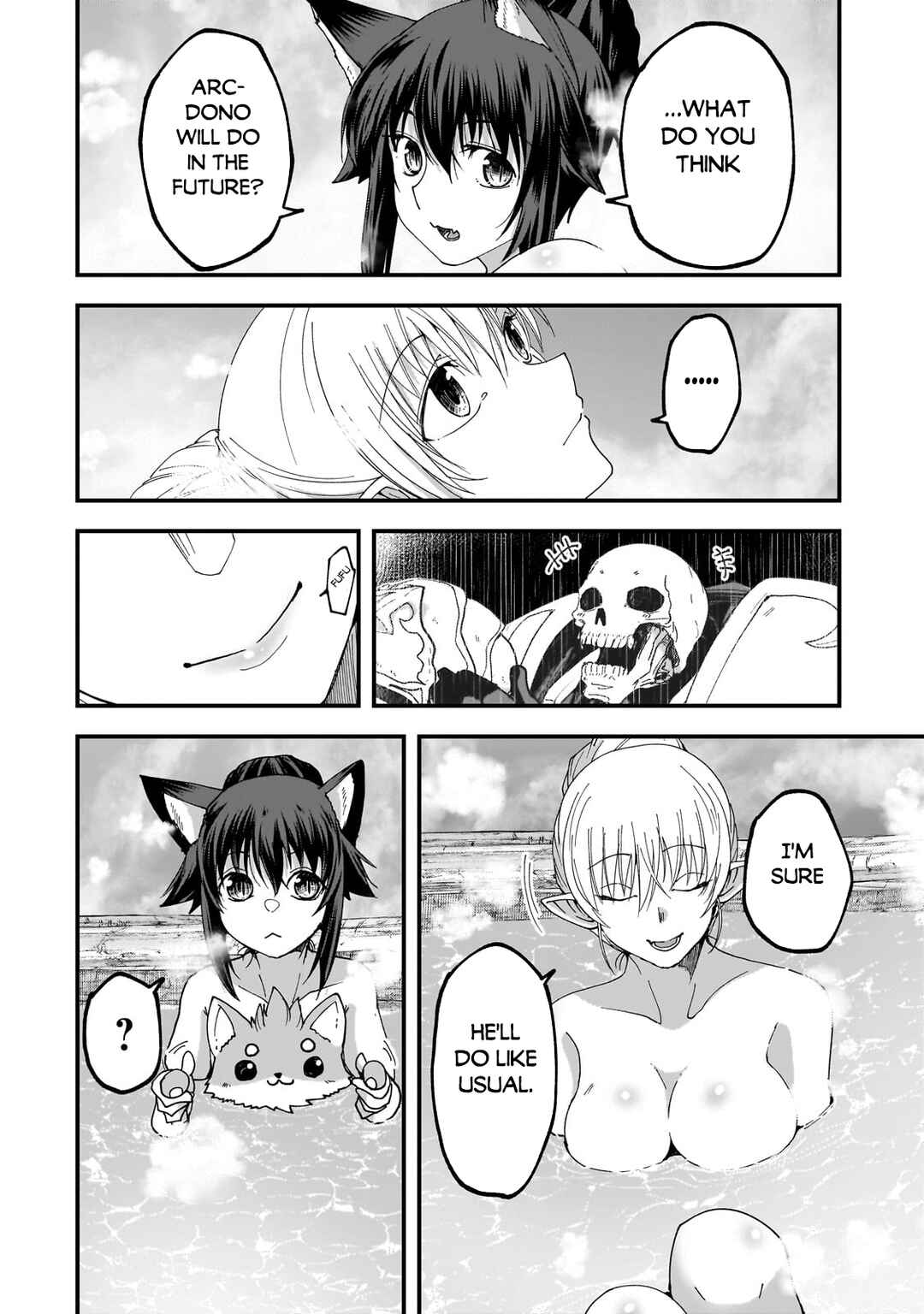 Gaikotsu Kishi-sama, Tadaima Isekai e Odekake-chuu Chapter 62.1 page 6