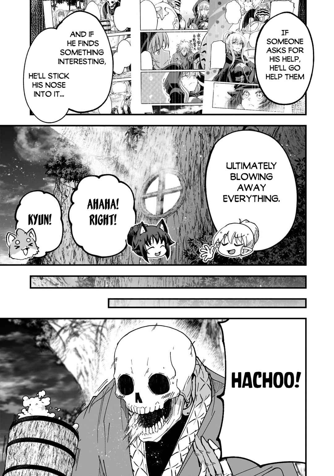 Gaikotsu Kishi-sama, Tadaima Isekai e Odekake-chuu Chapter 62.1 page 7