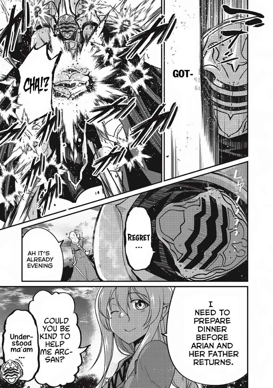 Gaikotsu Kishi-sama, Tadaima Isekai e Odekake-chuu Chapter 9 page 28