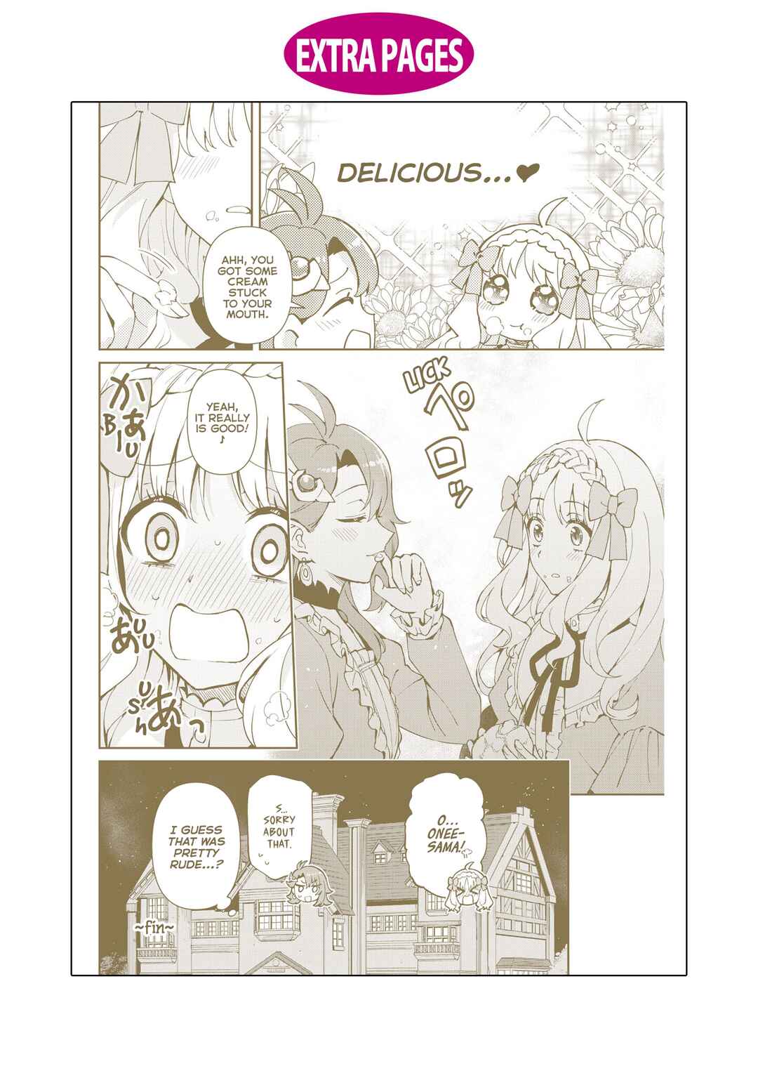 Gakeppuchi Reijou wa Kurokishi-sama o Horesasetai! Chapter 5.5 page 2