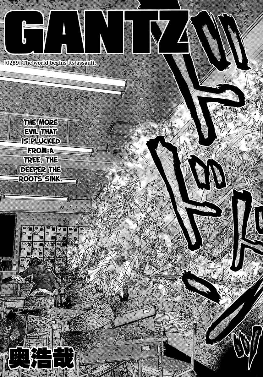 Gantz Chapter 289 page 1