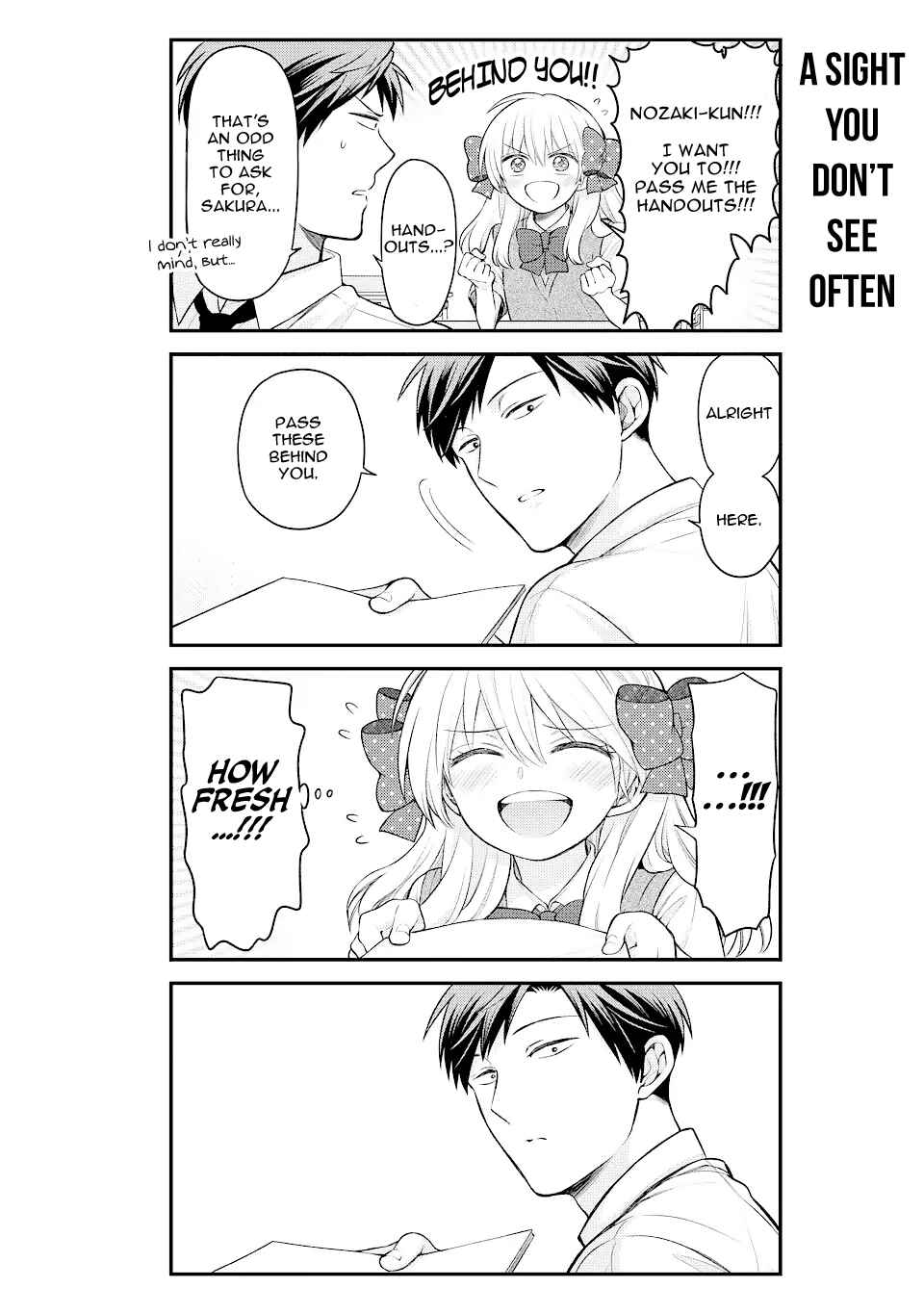 Gekkan Shoujo Nozaki-kun Chapter 132 page 9