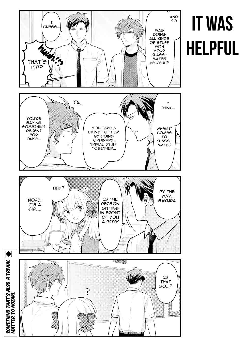 Gekkan Shoujo Nozaki-kun Chapter 132 page 12