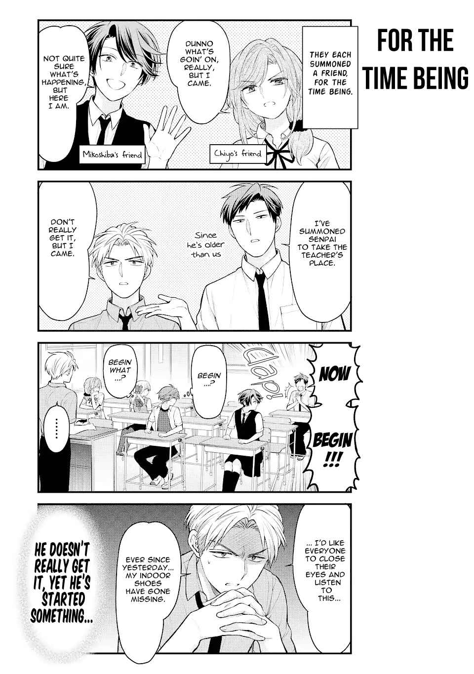 Gekkan Shoujo Nozaki-kun Chapter 132 page 4