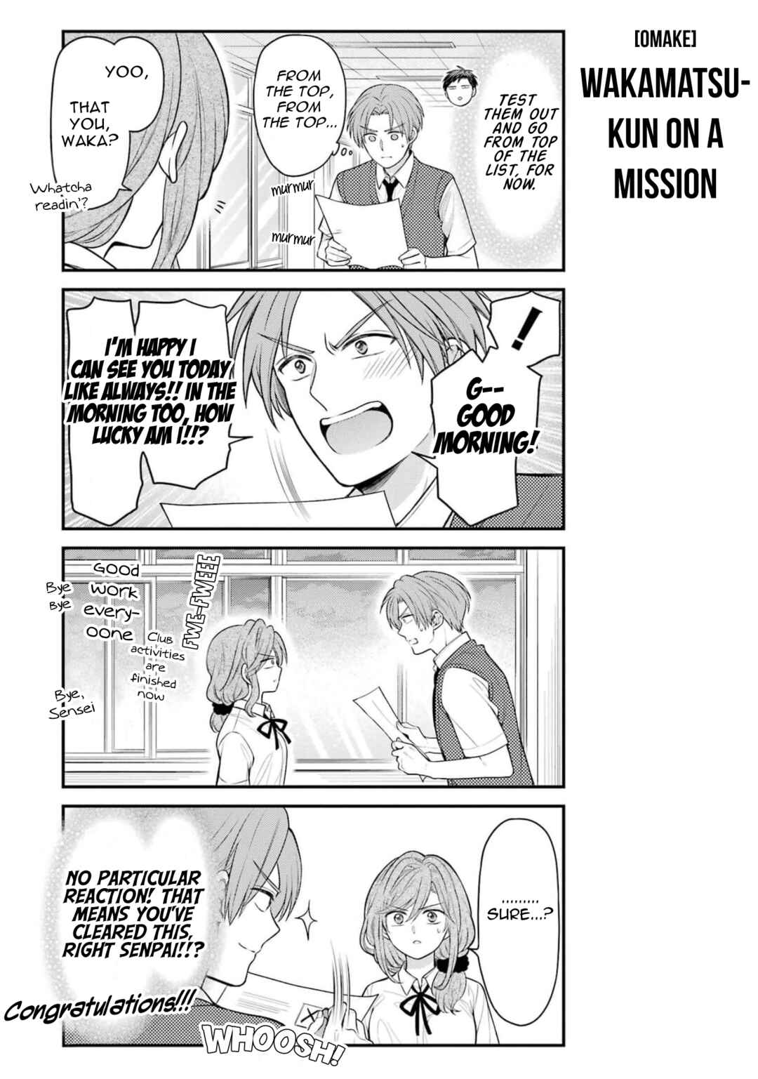 Gekkan Shoujo Nozaki-kun Chapter 138.25 page 9