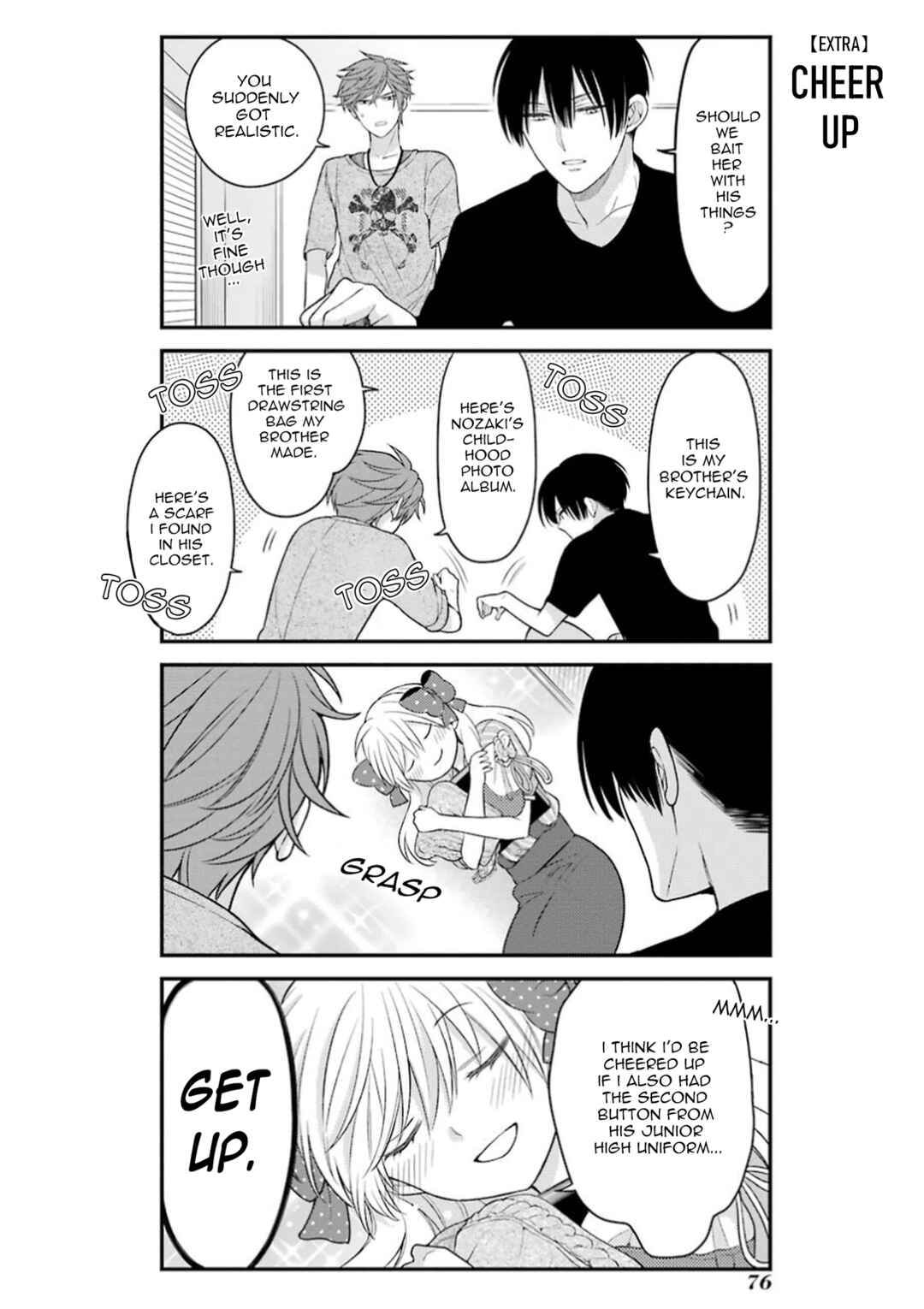 Gekkan Shoujo Nozaki-kun Chapter 60.5 page 10