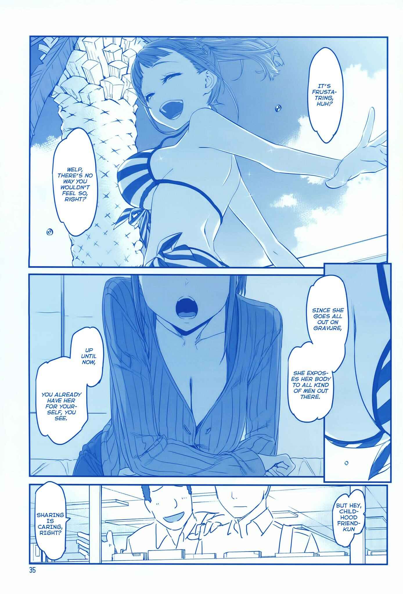 Getsuyoubi no Tawawa  (Twitter Webcomic) Chapter 15 page 33
