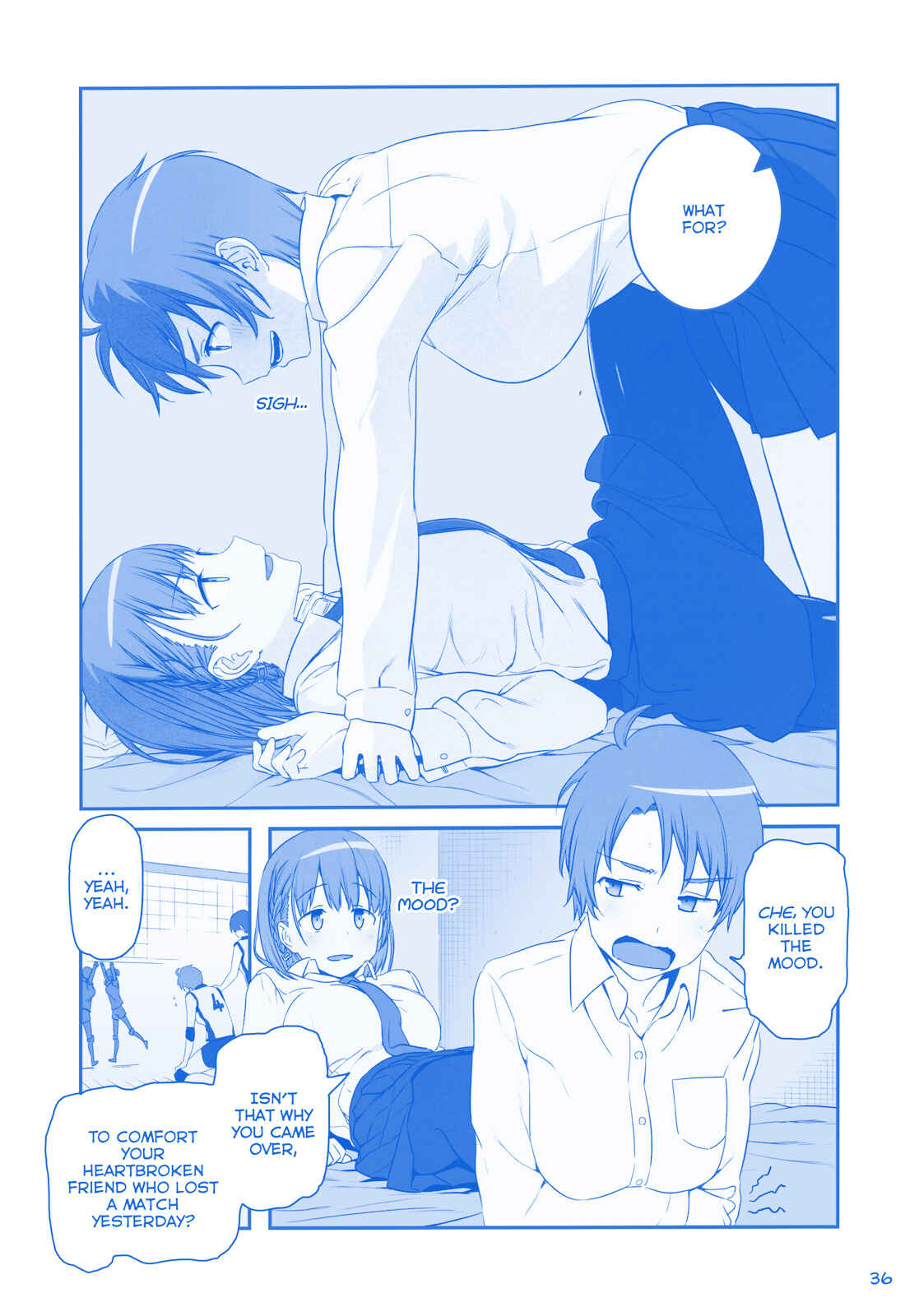 Getsuyoubi no Tawawa  (Twitter Webcomic) Chapter 9 page 1