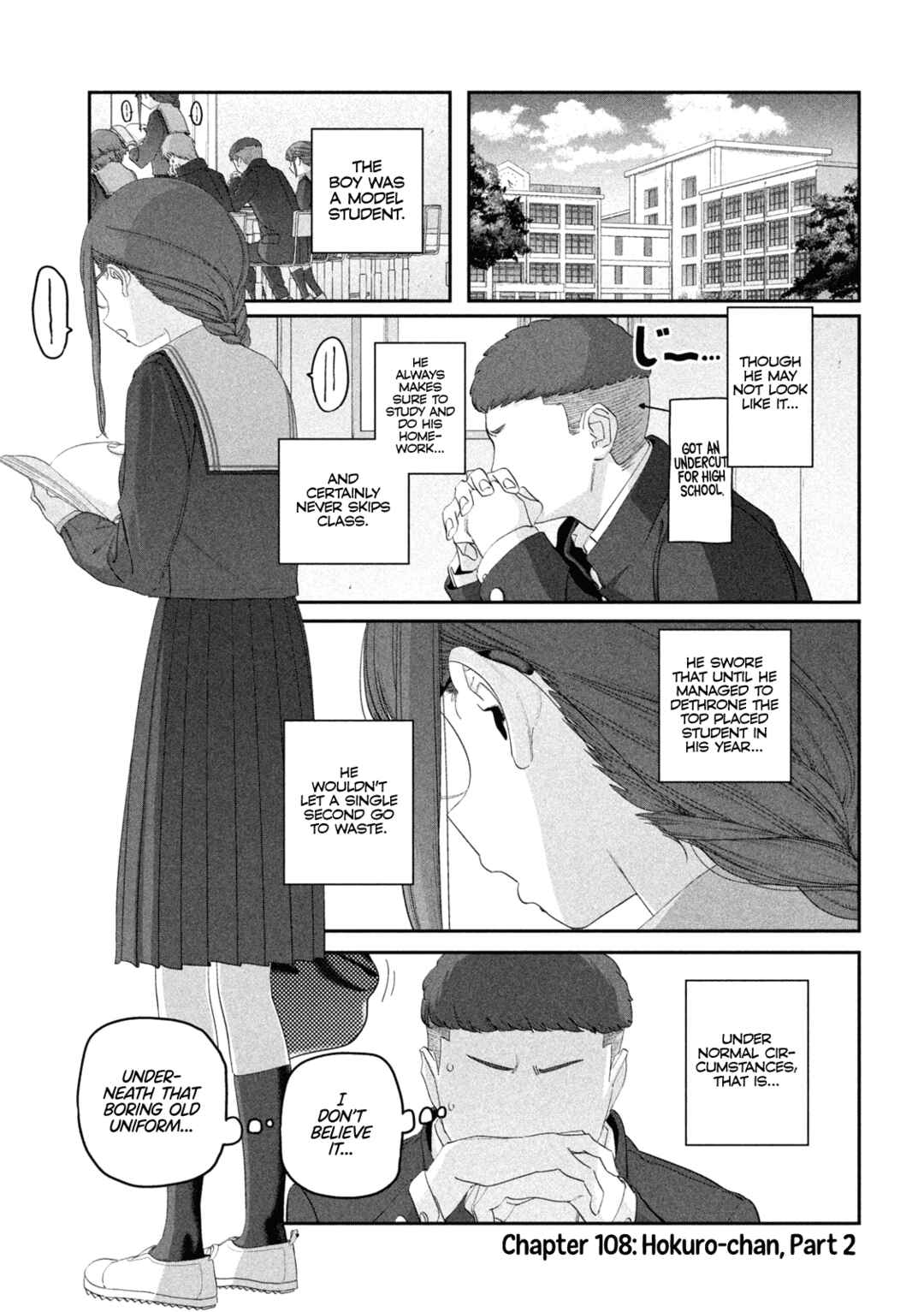 Getsuyoubi no Tawawa Chapter 108 page 1