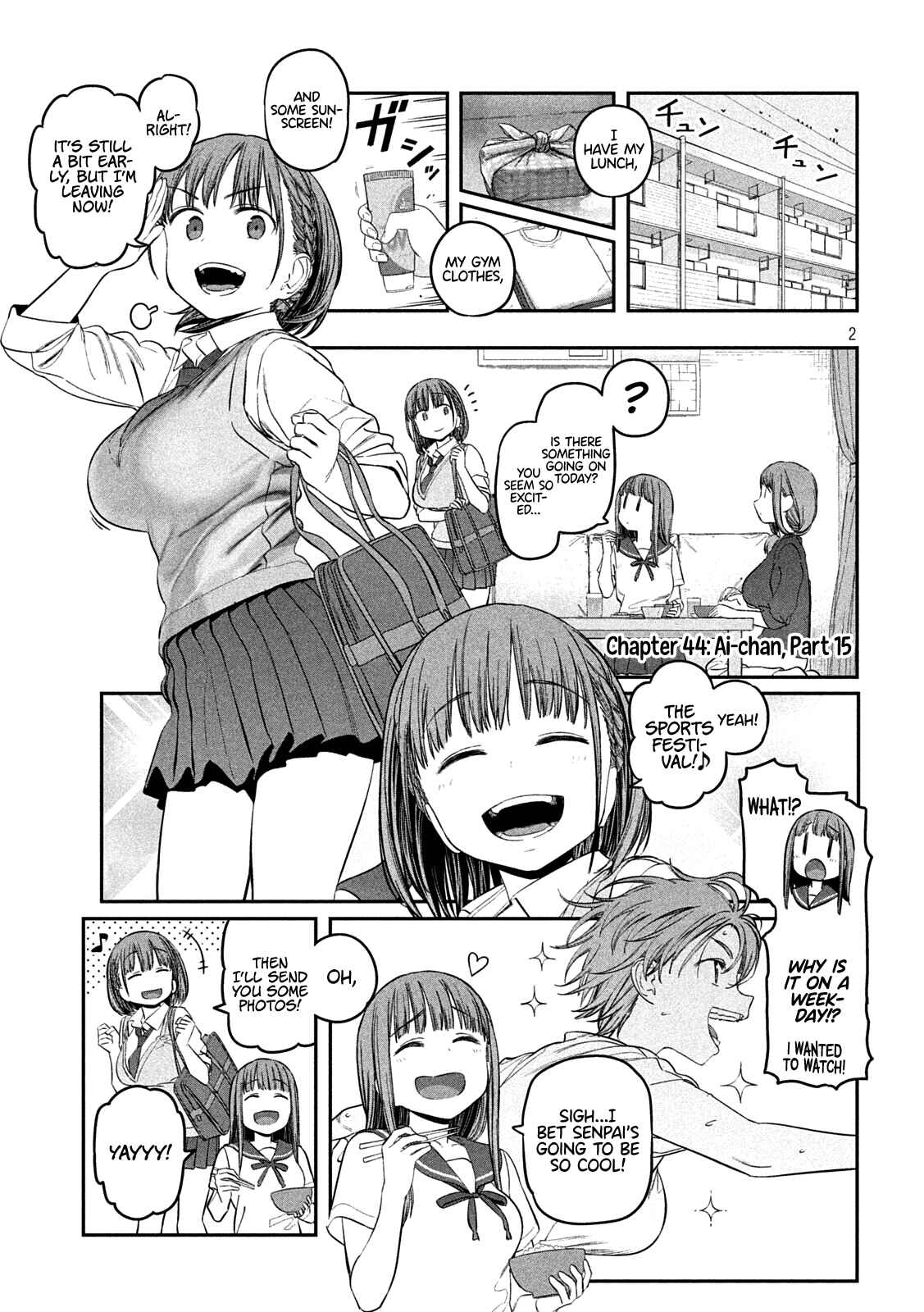 Getsuyoubi no Tawawa Chapter 44 page 1