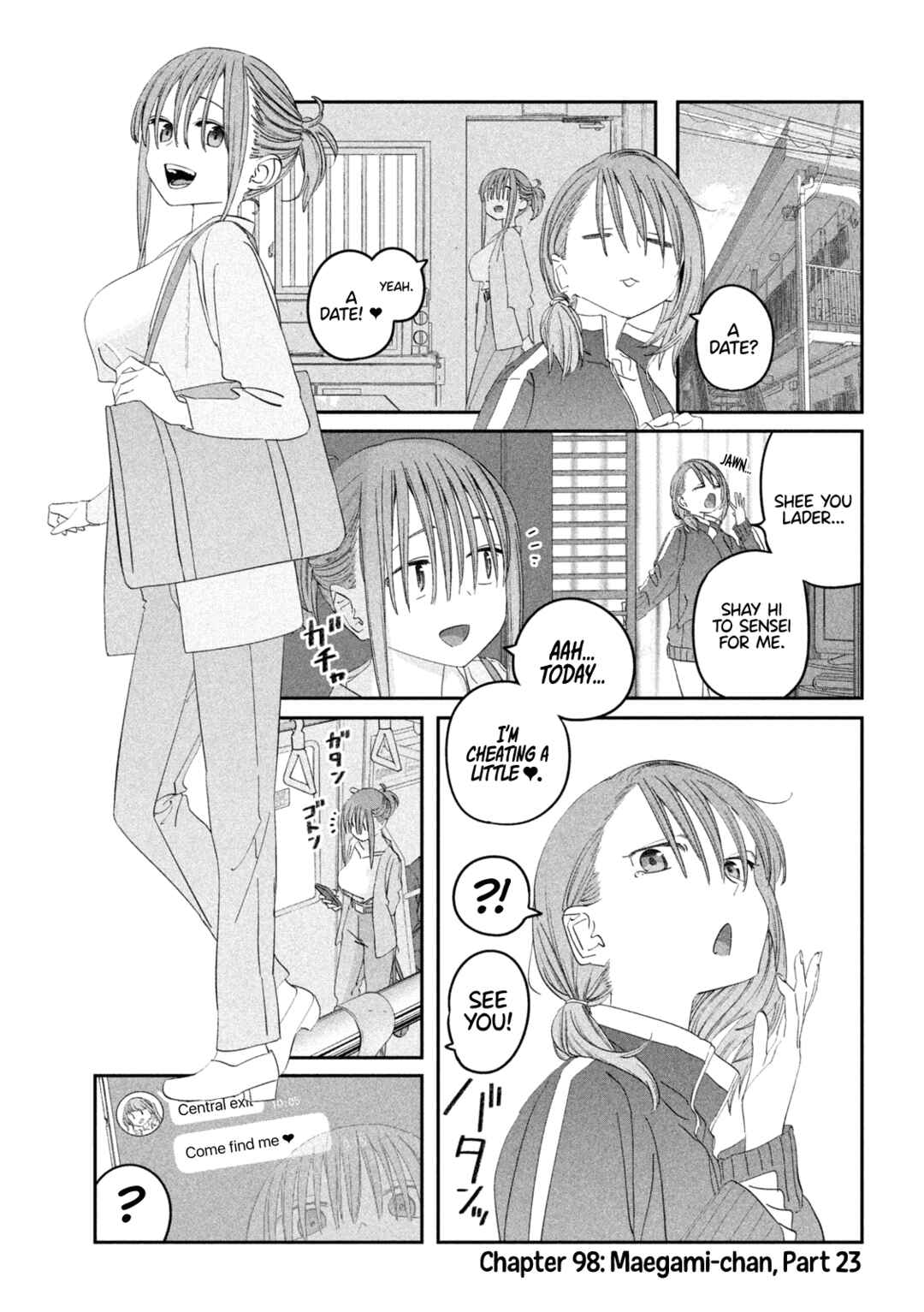 Getsuyoubi no Tawawa Chapter 98 page 1