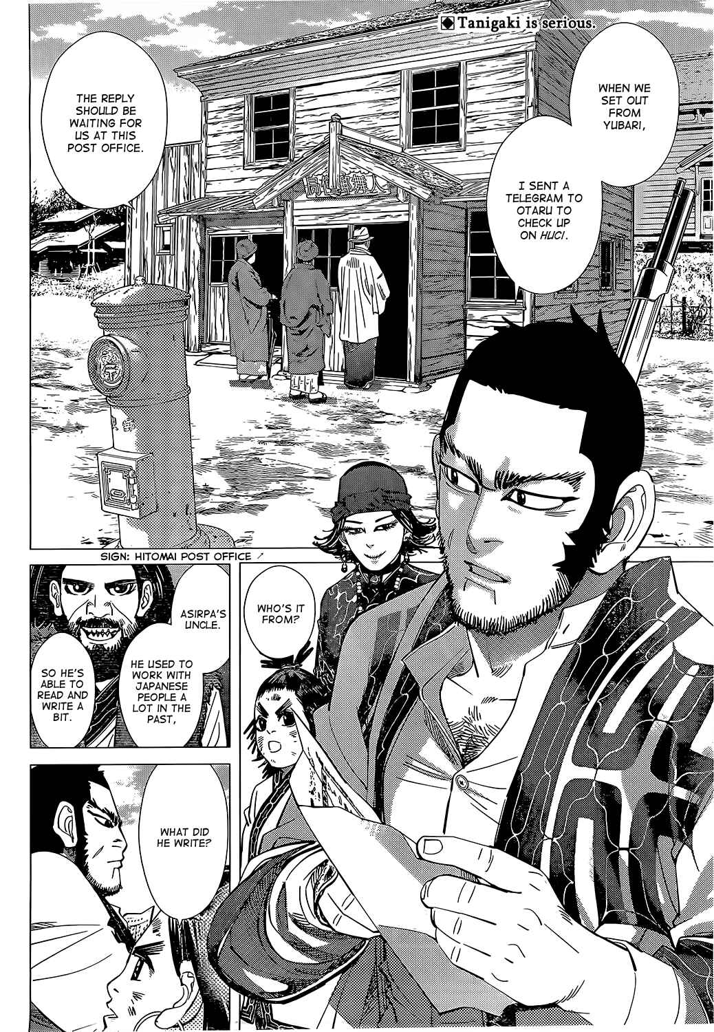 Golden Kamuy Chapter 102 page 1