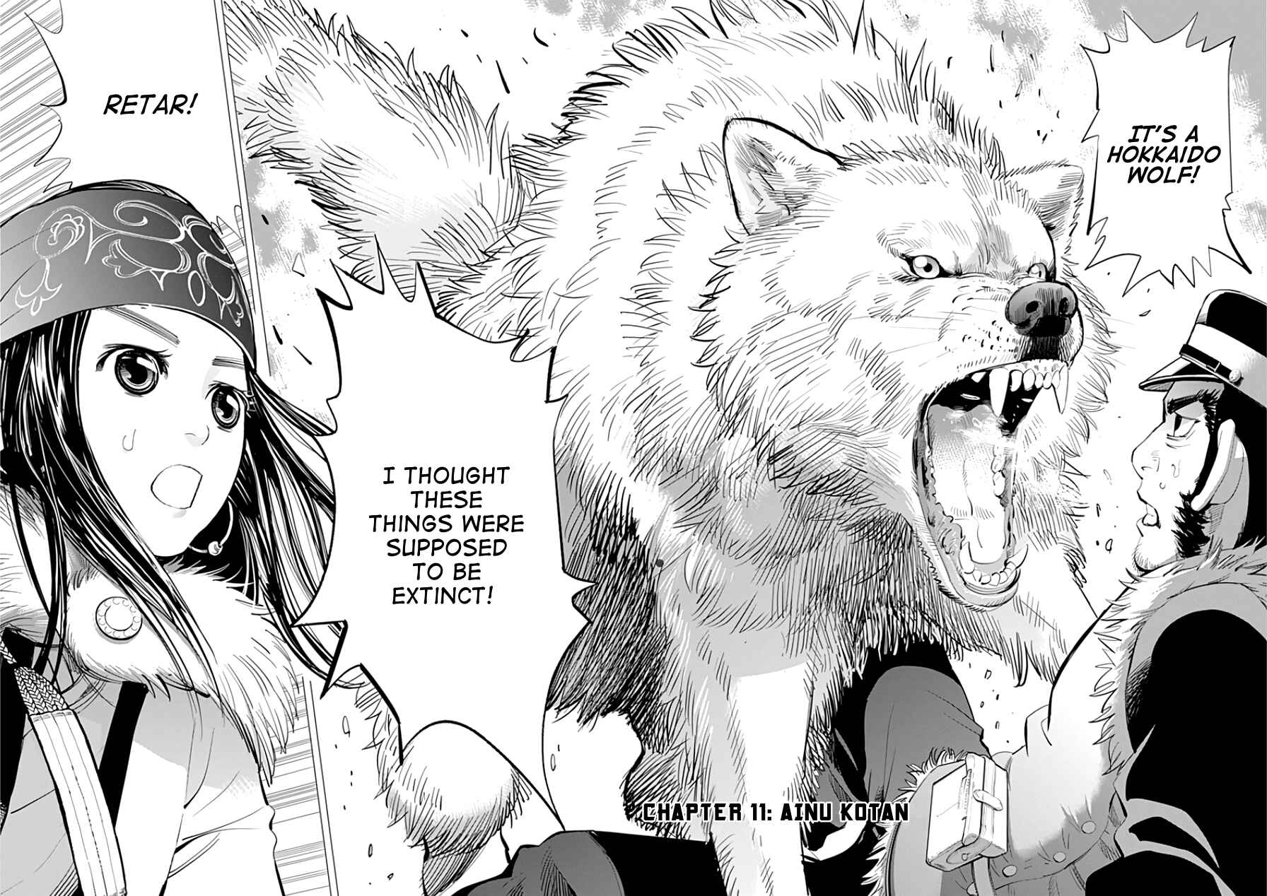 Golden Kamuy Chapter 11 page 1