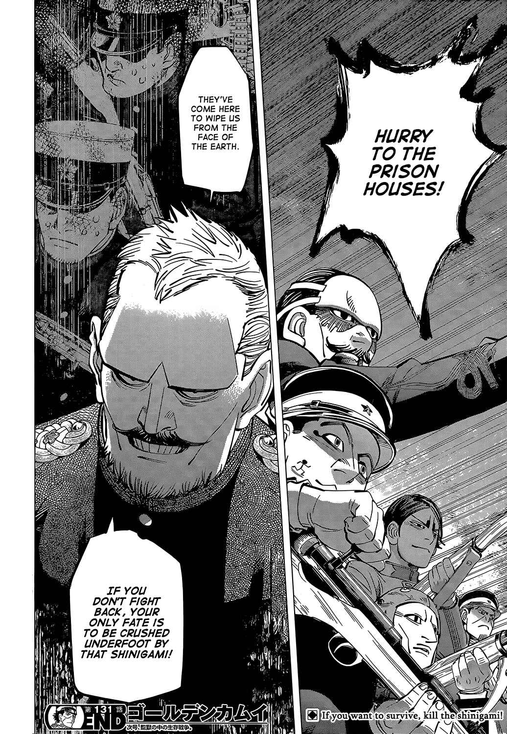 Golden Kamuy Chapter 131 page 14