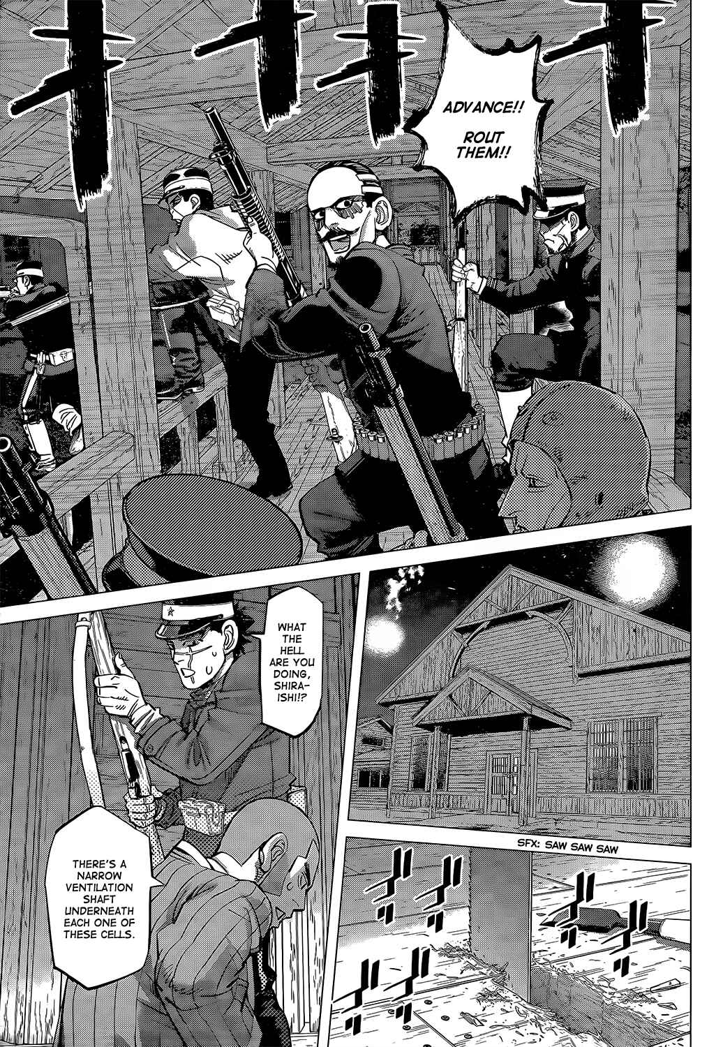 Golden Kamuy Chapter 132 page 9