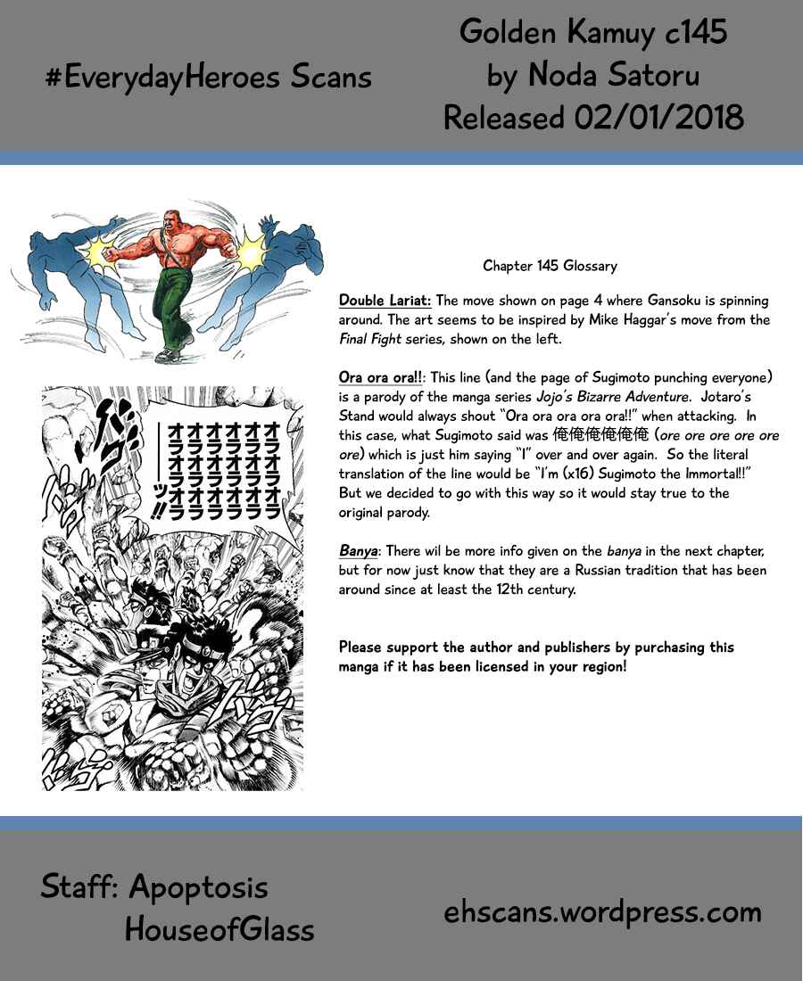 Golden Kamuy Chapter 145 page 18