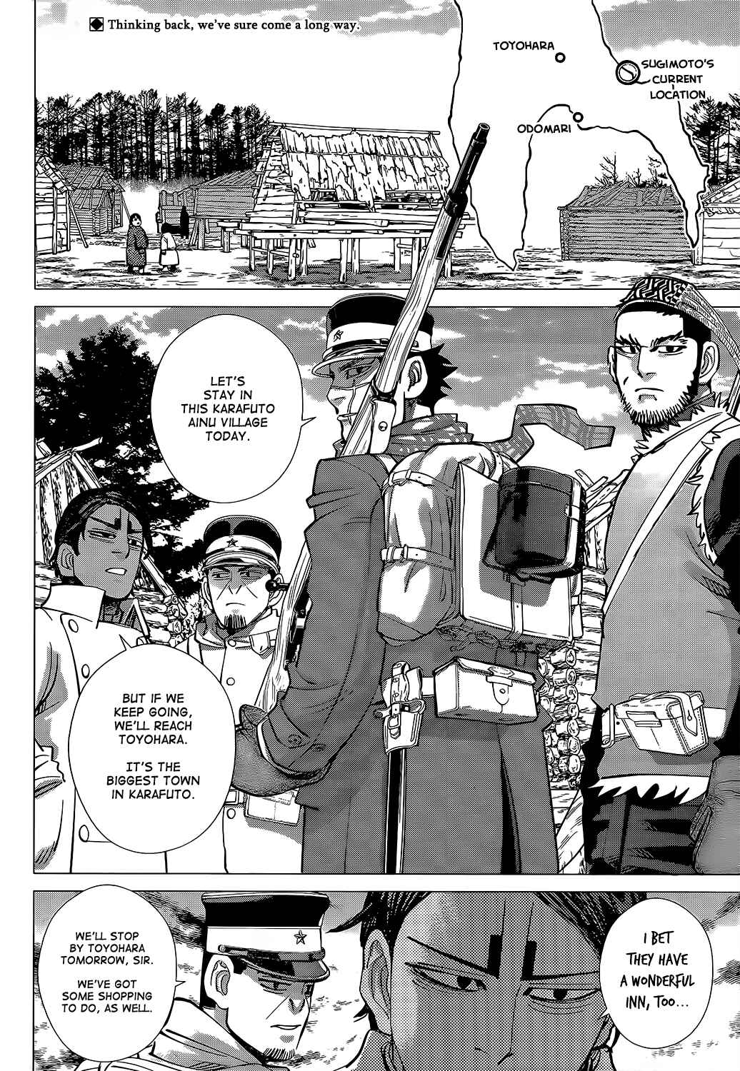 Golden Kamuy Chapter 151 page 1