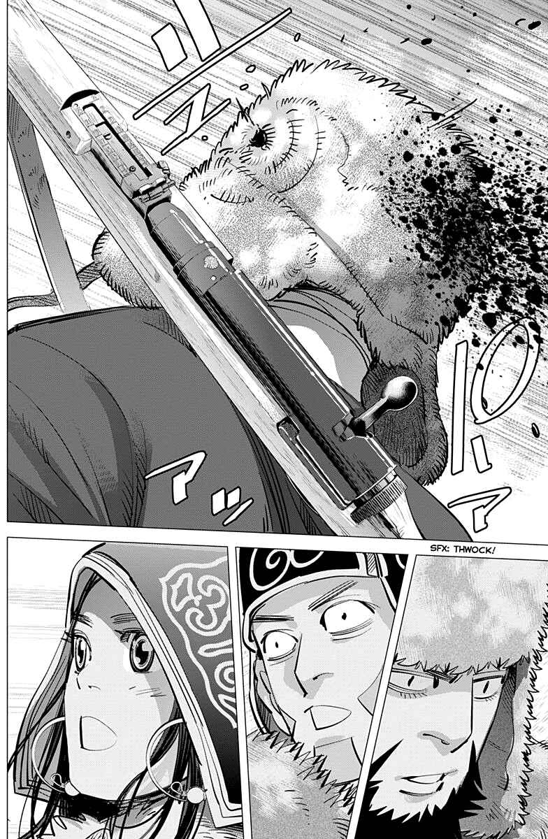 Golden Kamuy Chapter 160 page 14
