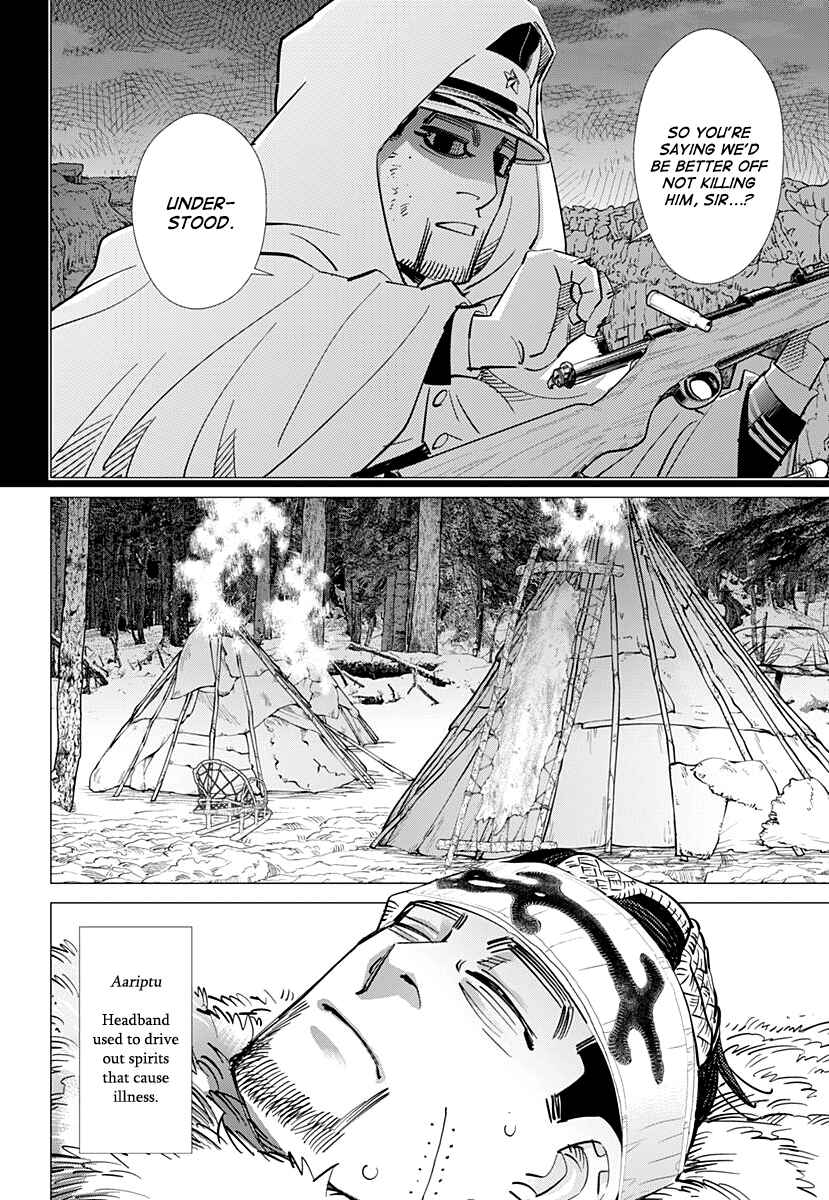 Golden Kamuy Chapter 165 page 4