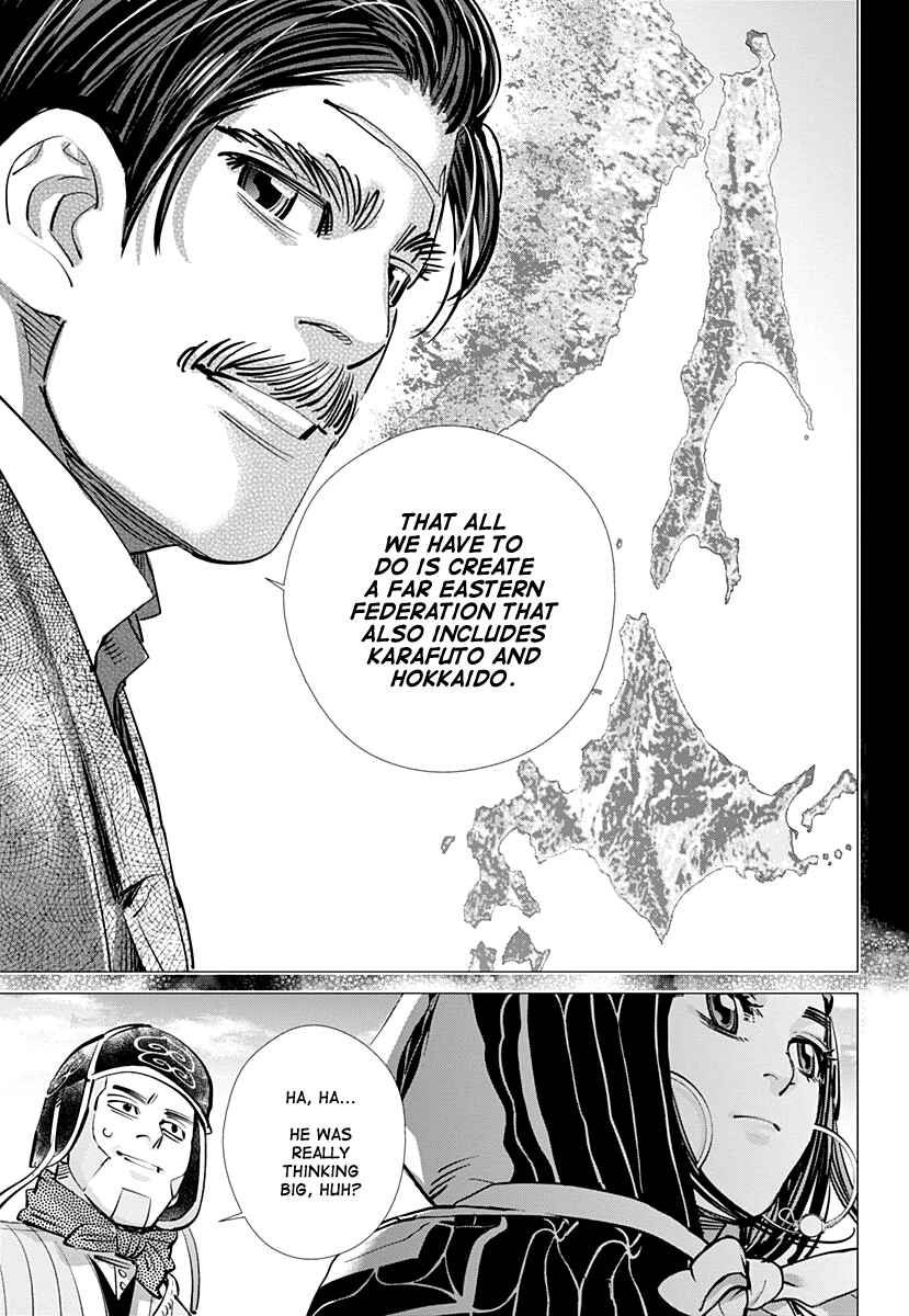 Golden Kamuy Chapter 182 page 11