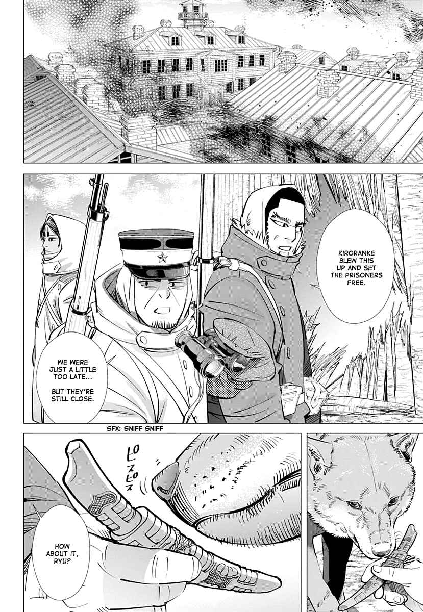 Golden Kamuy Chapter 182 page 12