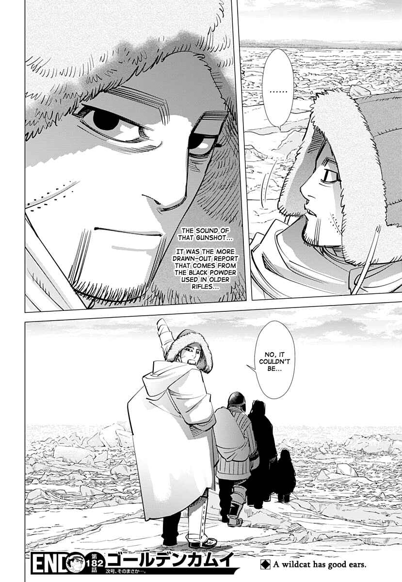 Golden Kamuy Chapter 182 page 16