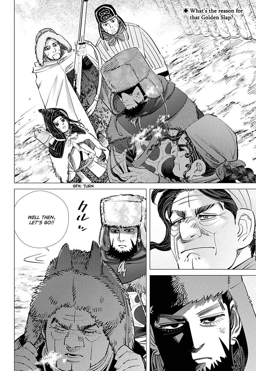 Golden Kamuy Chapter 182 page 1