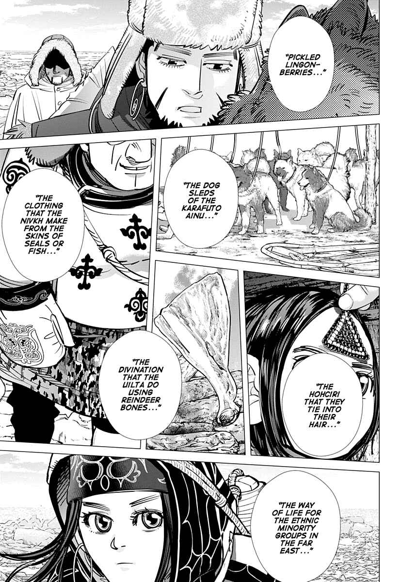 Golden Kamuy Chapter 182 page 7