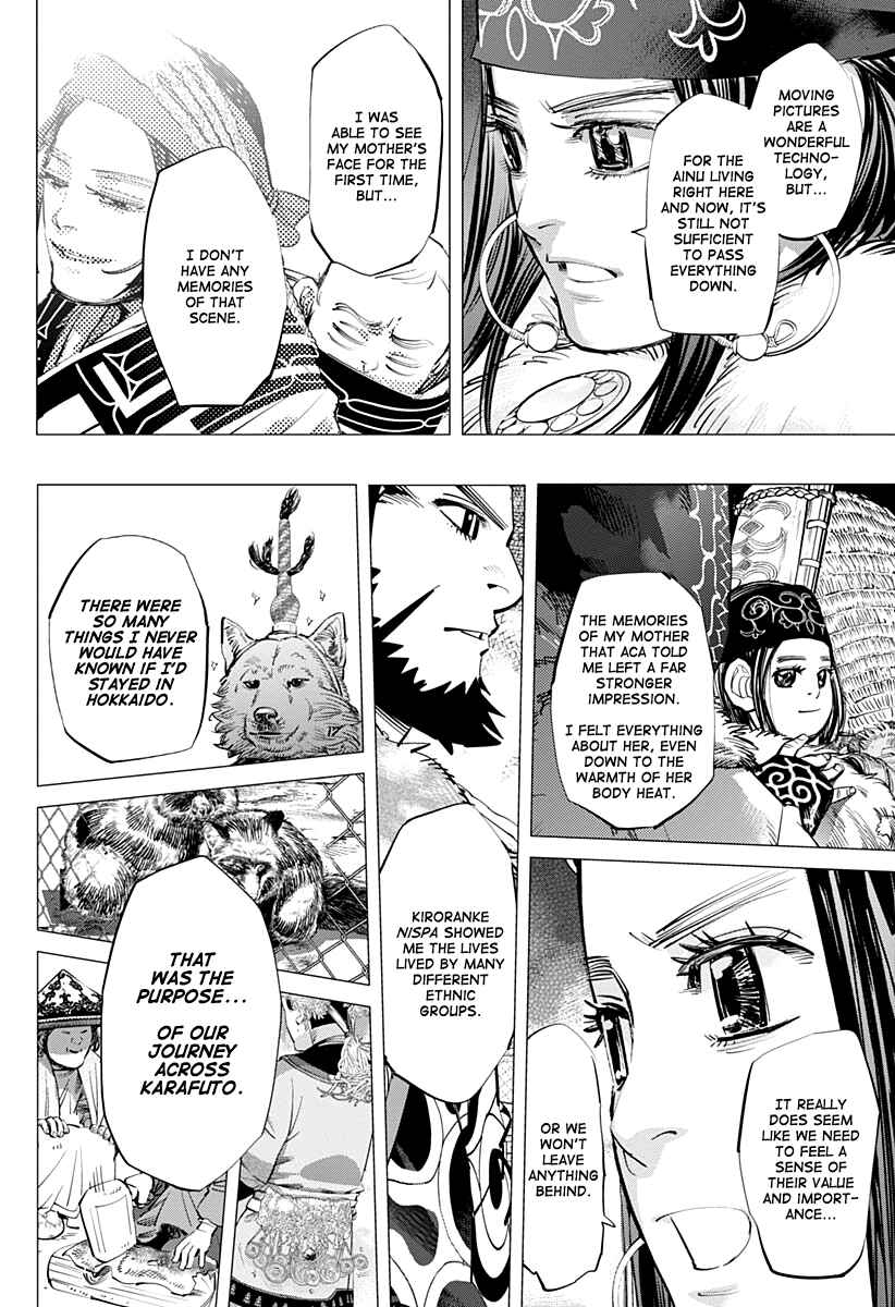 Golden Kamuy Chapter 206 page 10