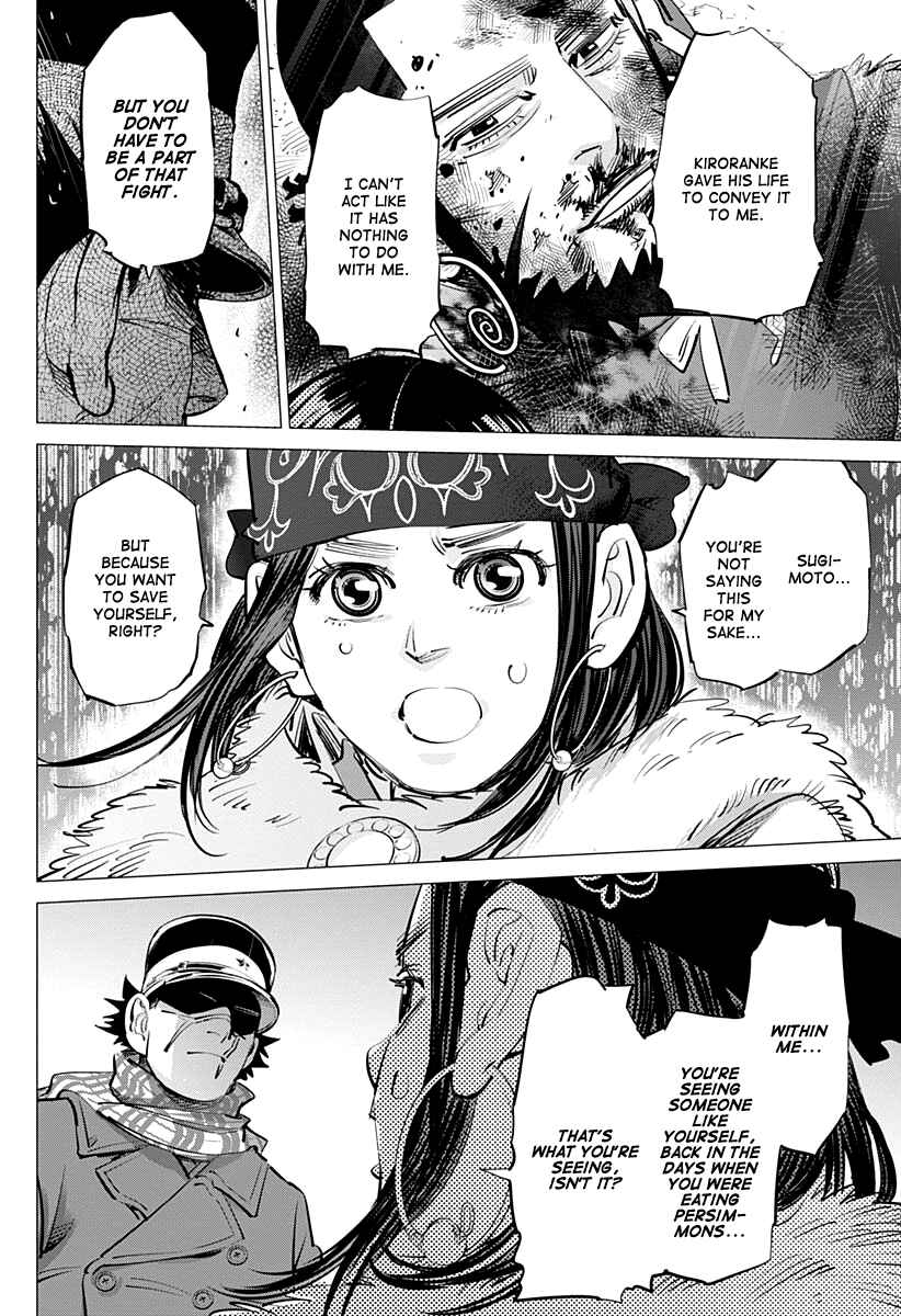 Golden Kamuy Chapter 206 page 12