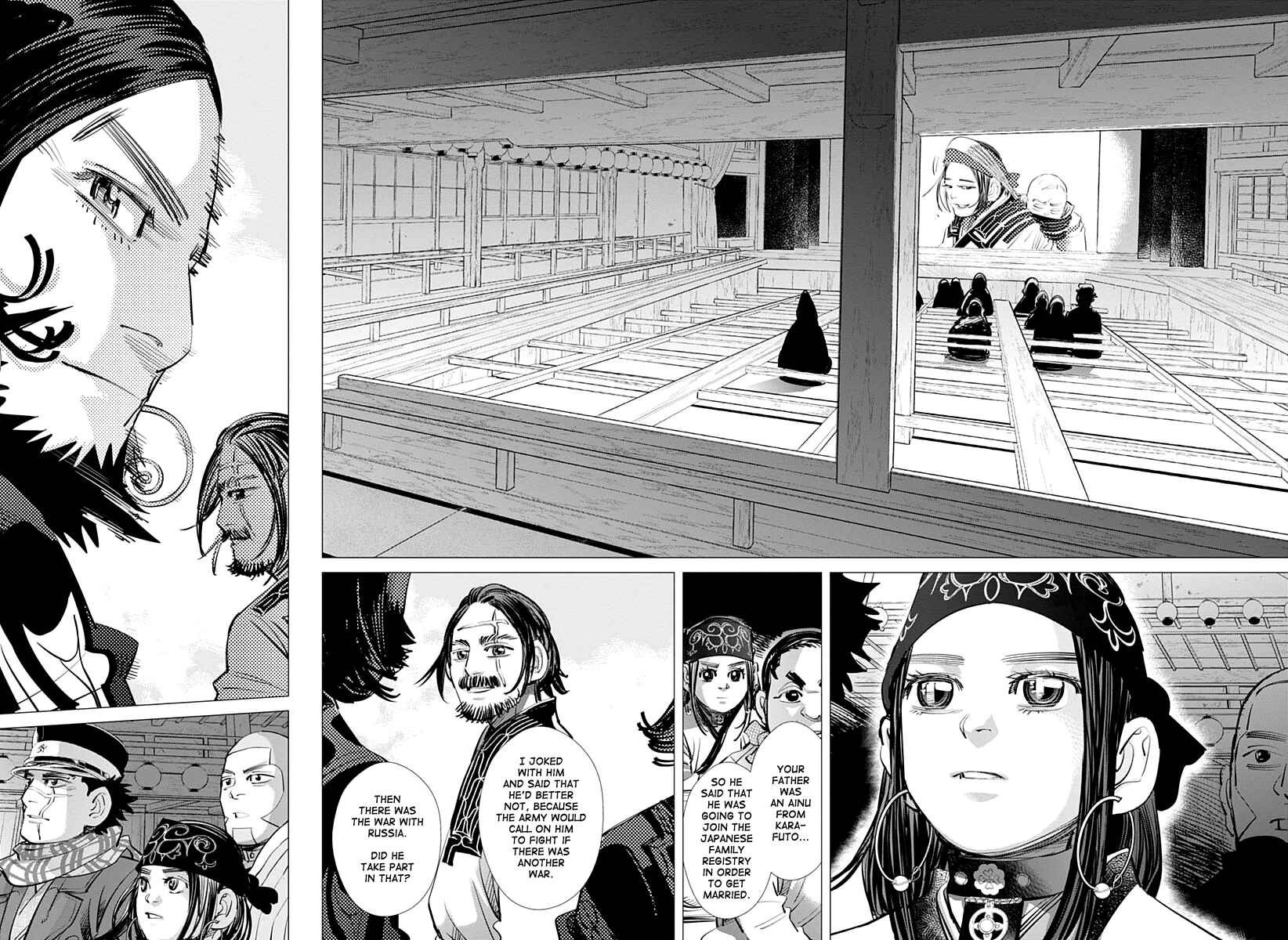 Golden Kamuy Chapter 206 page 7