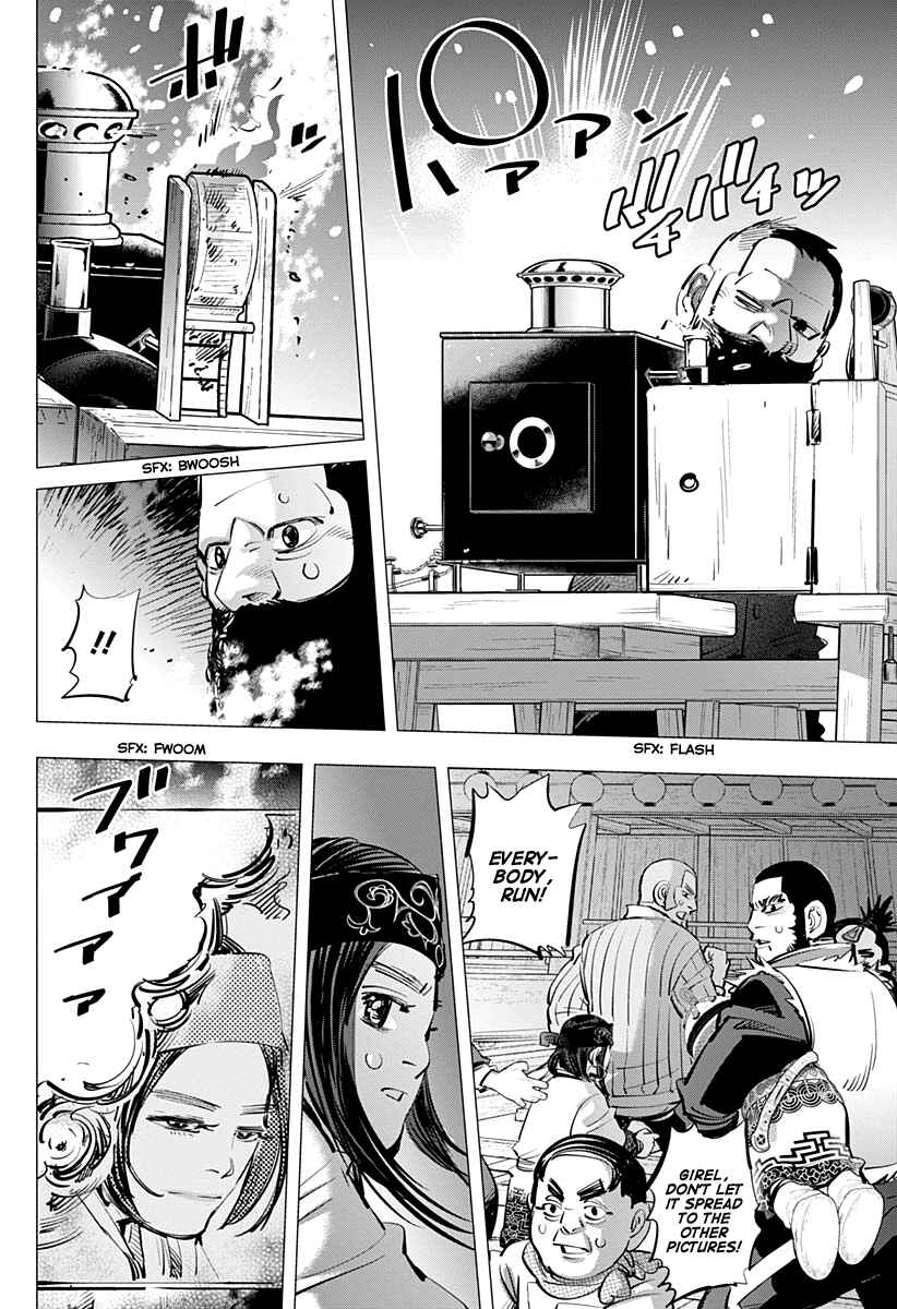 Golden Kamuy Chapter 206 page 8