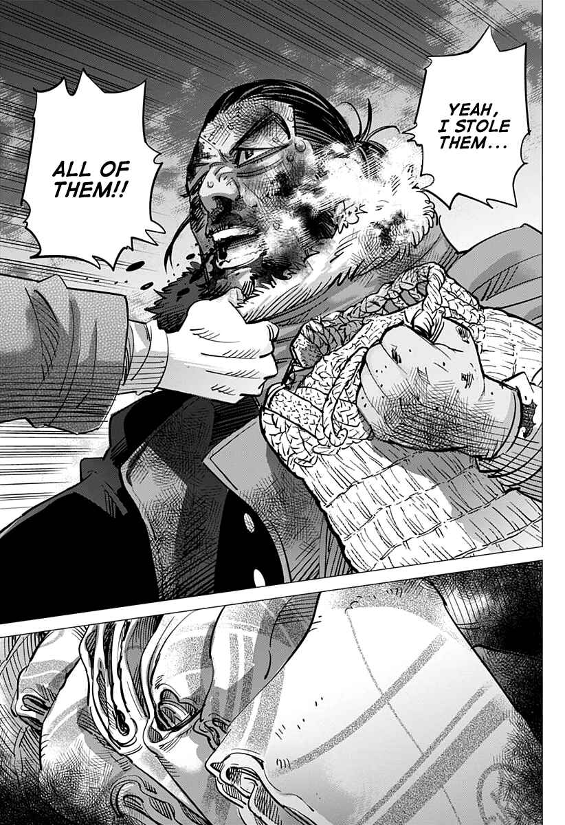 Golden Kamuy Chapter 207 page 10