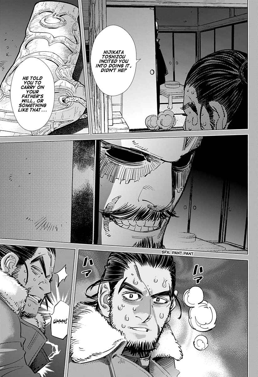 Golden Kamuy Chapter 207 page 15