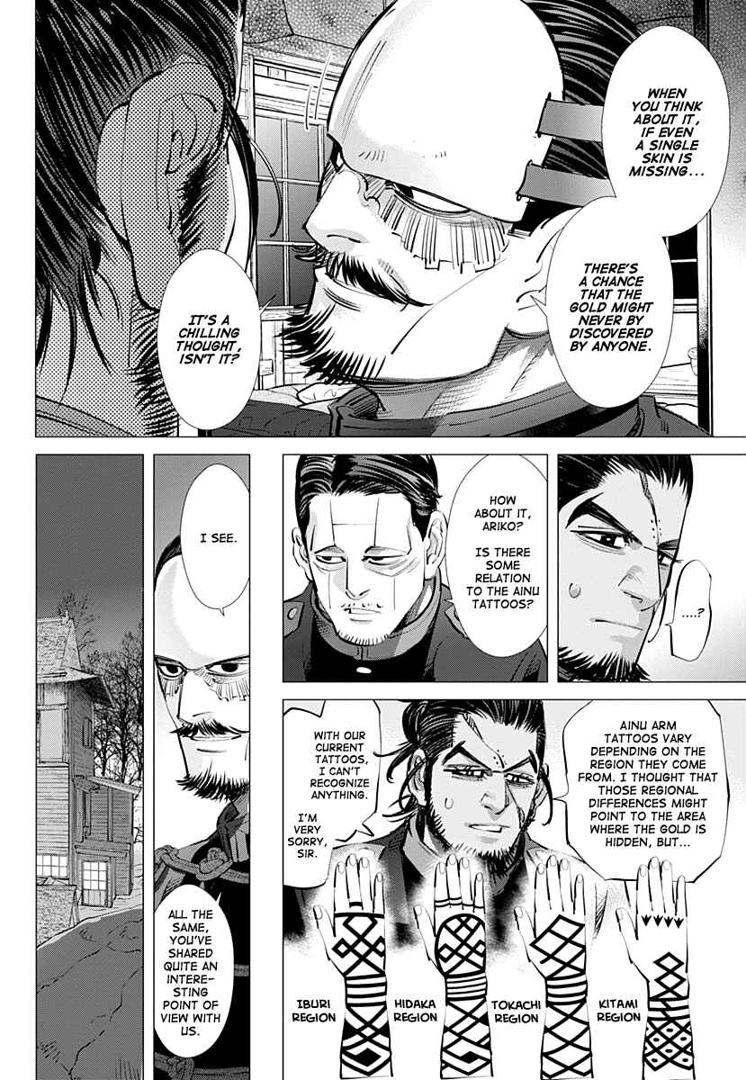 Golden Kamuy Chapter 207 page 3