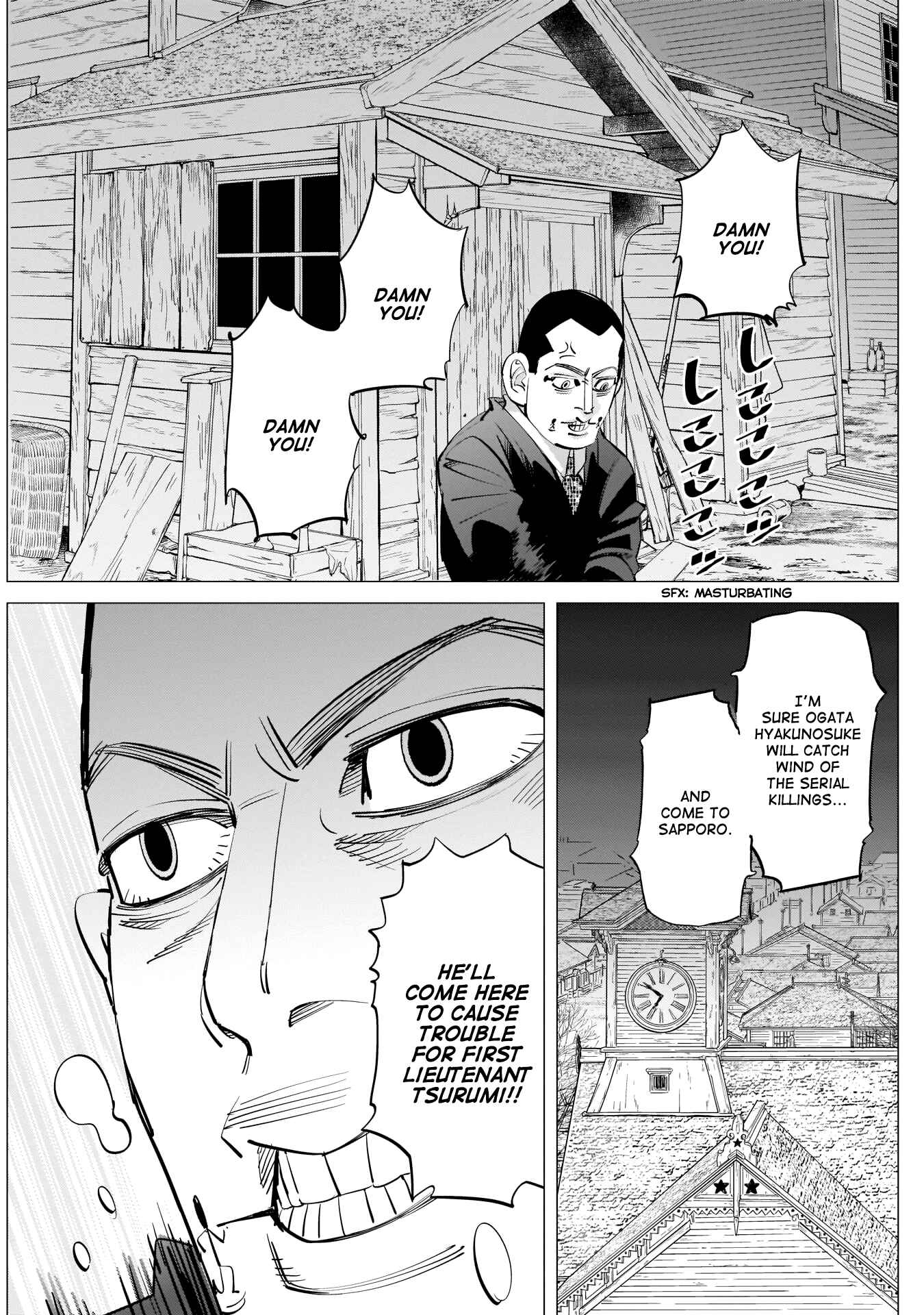 Golden Kamuy Chapter 243 page 14
