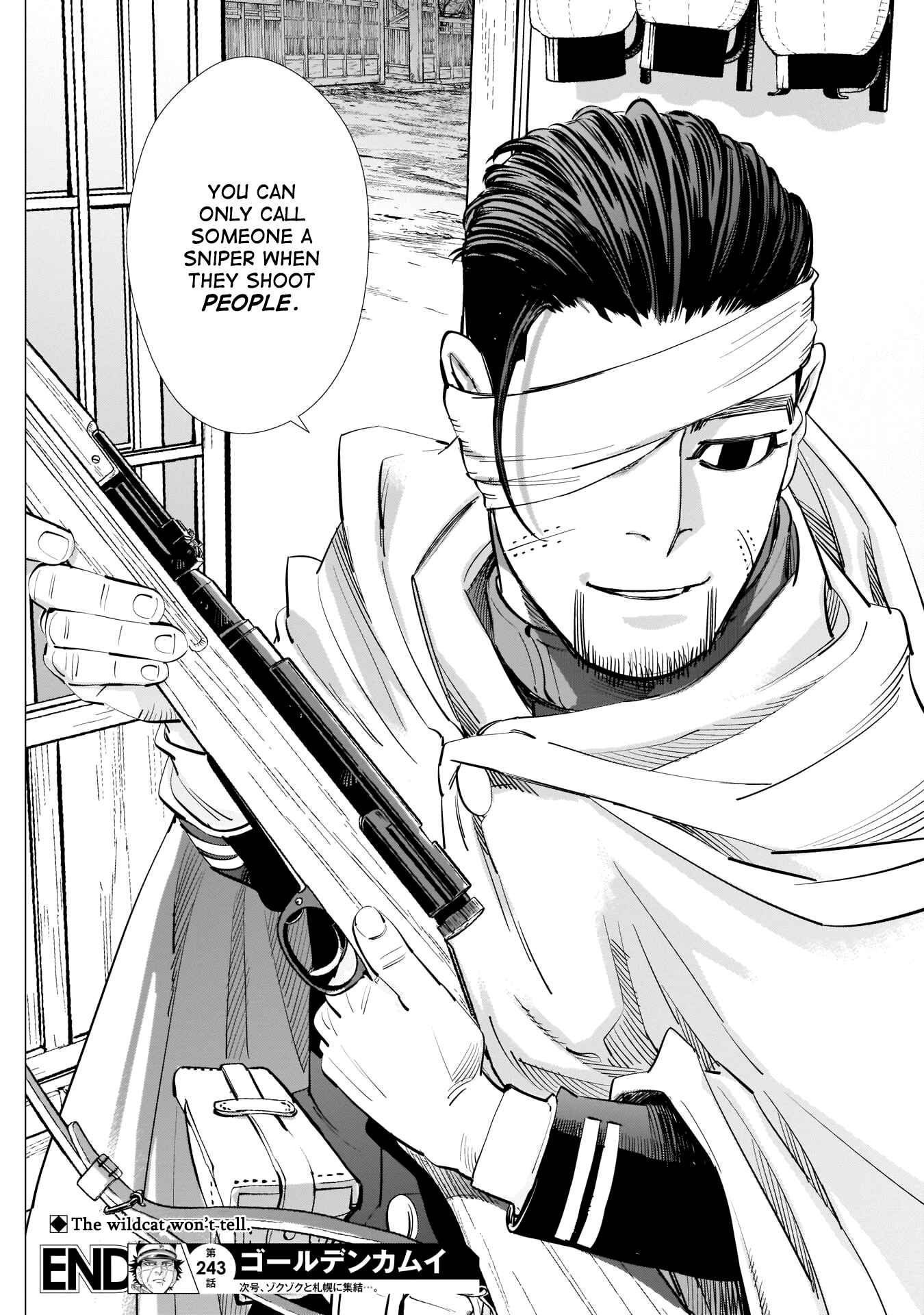 Golden Kamuy Chapter 243 page 17