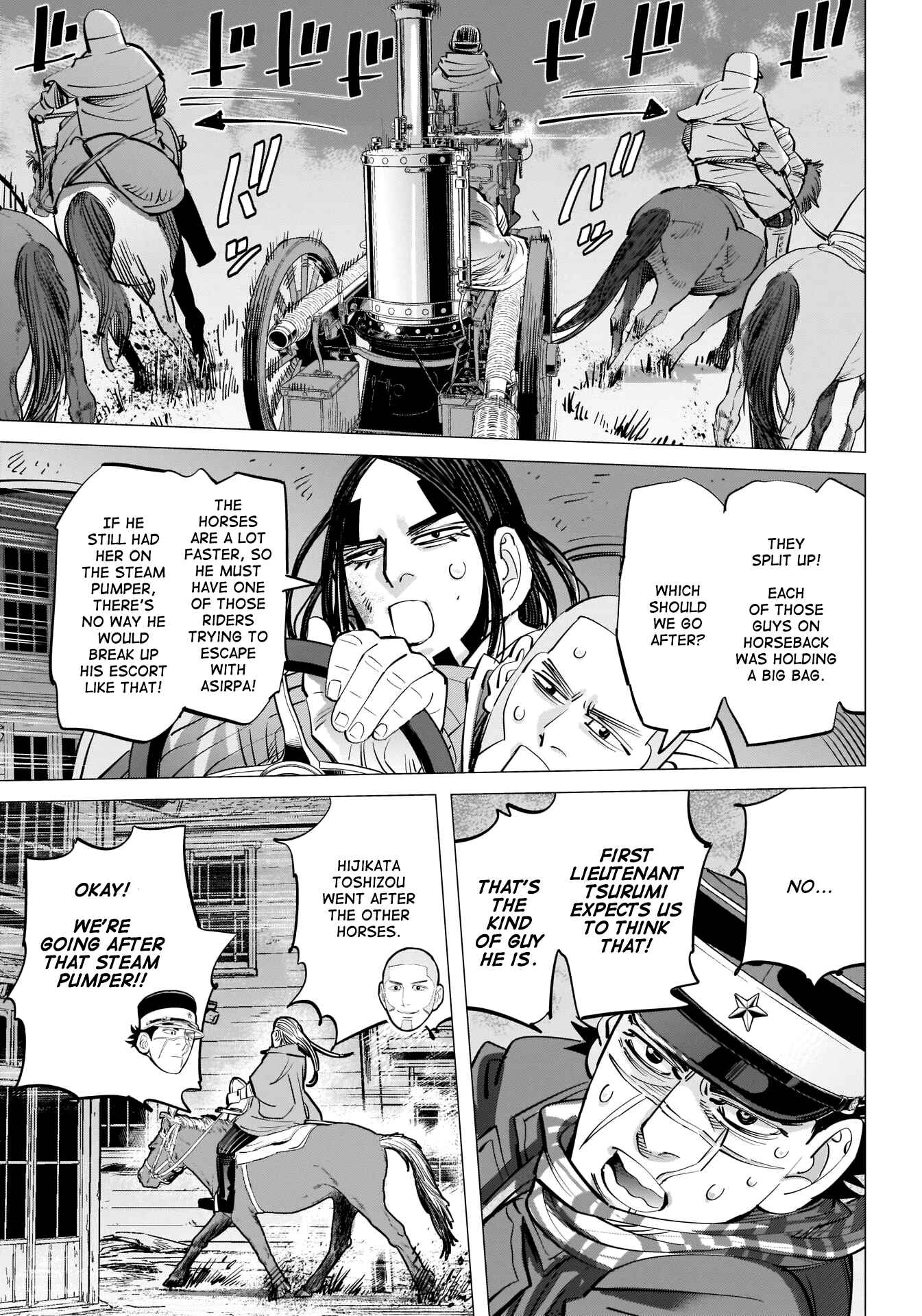 Golden Kamuy Chapter 262 page 11
