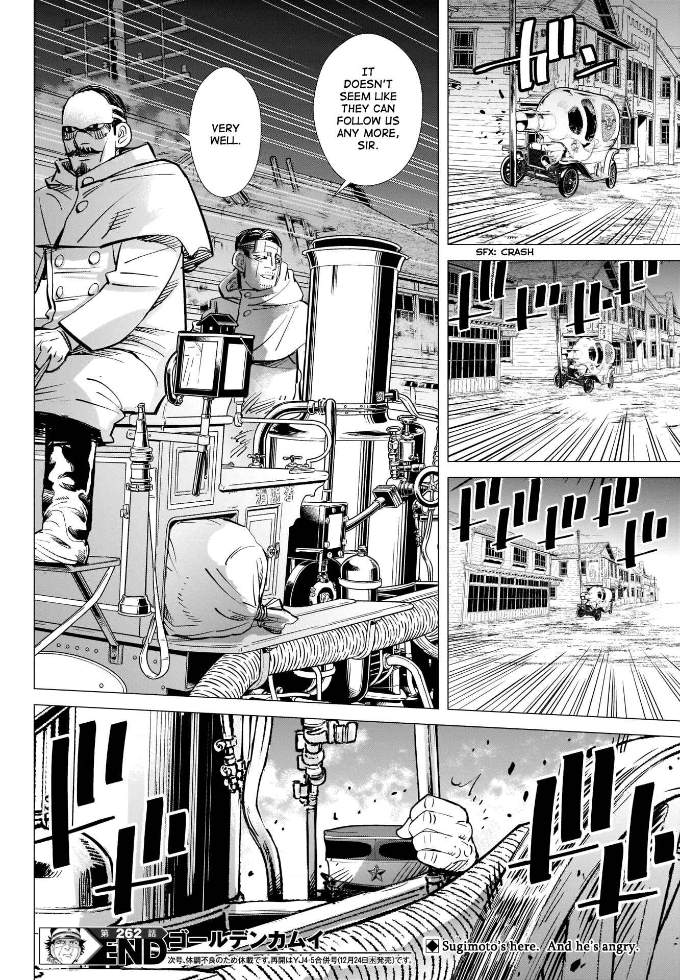 Golden Kamuy Chapter 262 page 18