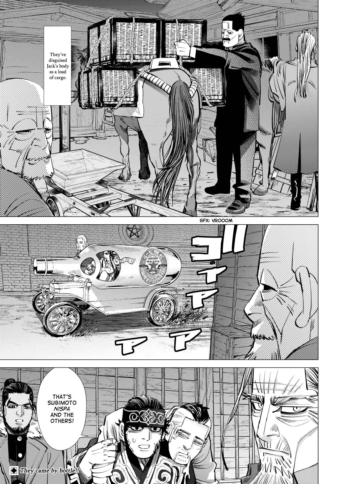 Golden Kamuy Chapter 262 page 1