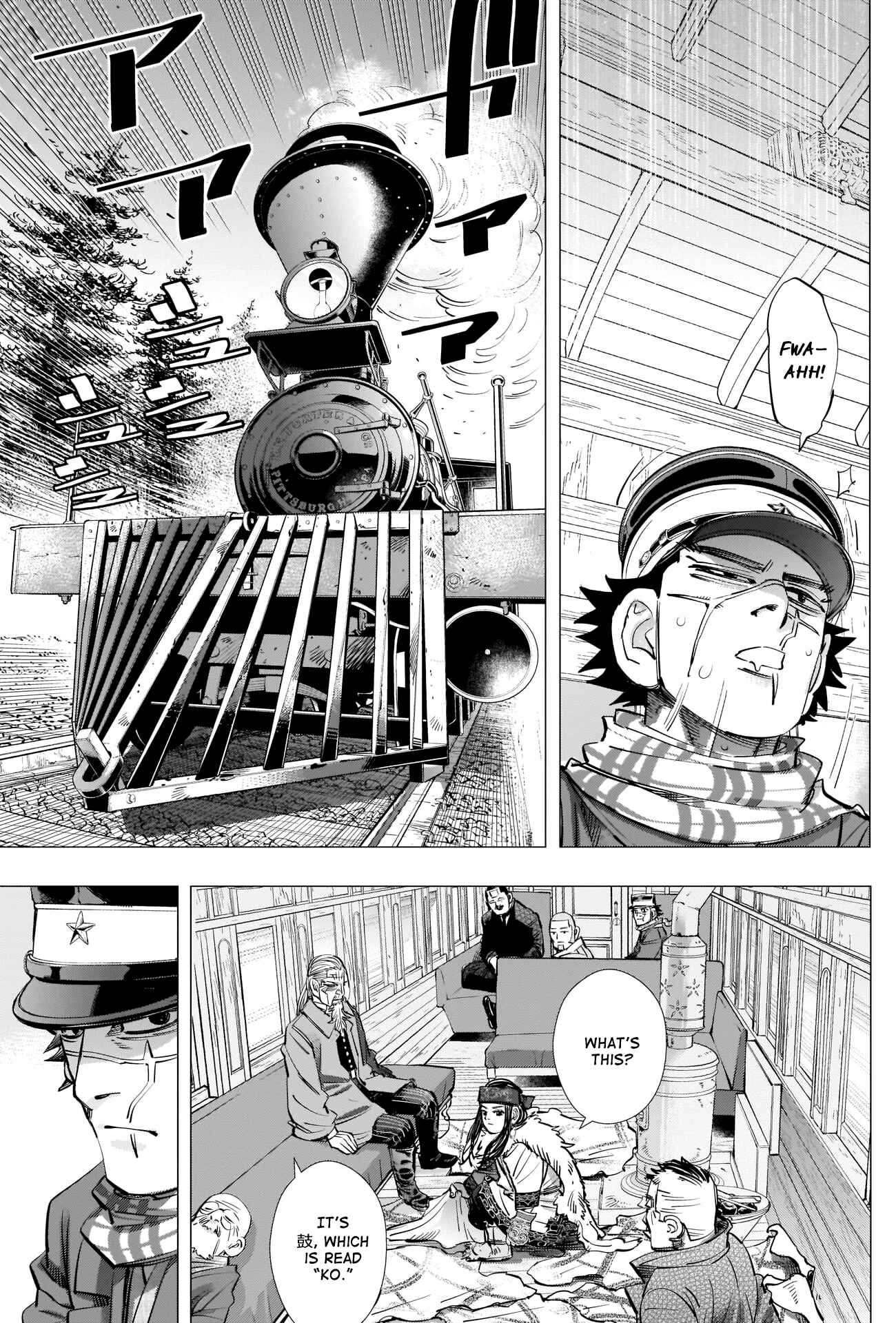 Golden Kamuy Chapter 279 page 9