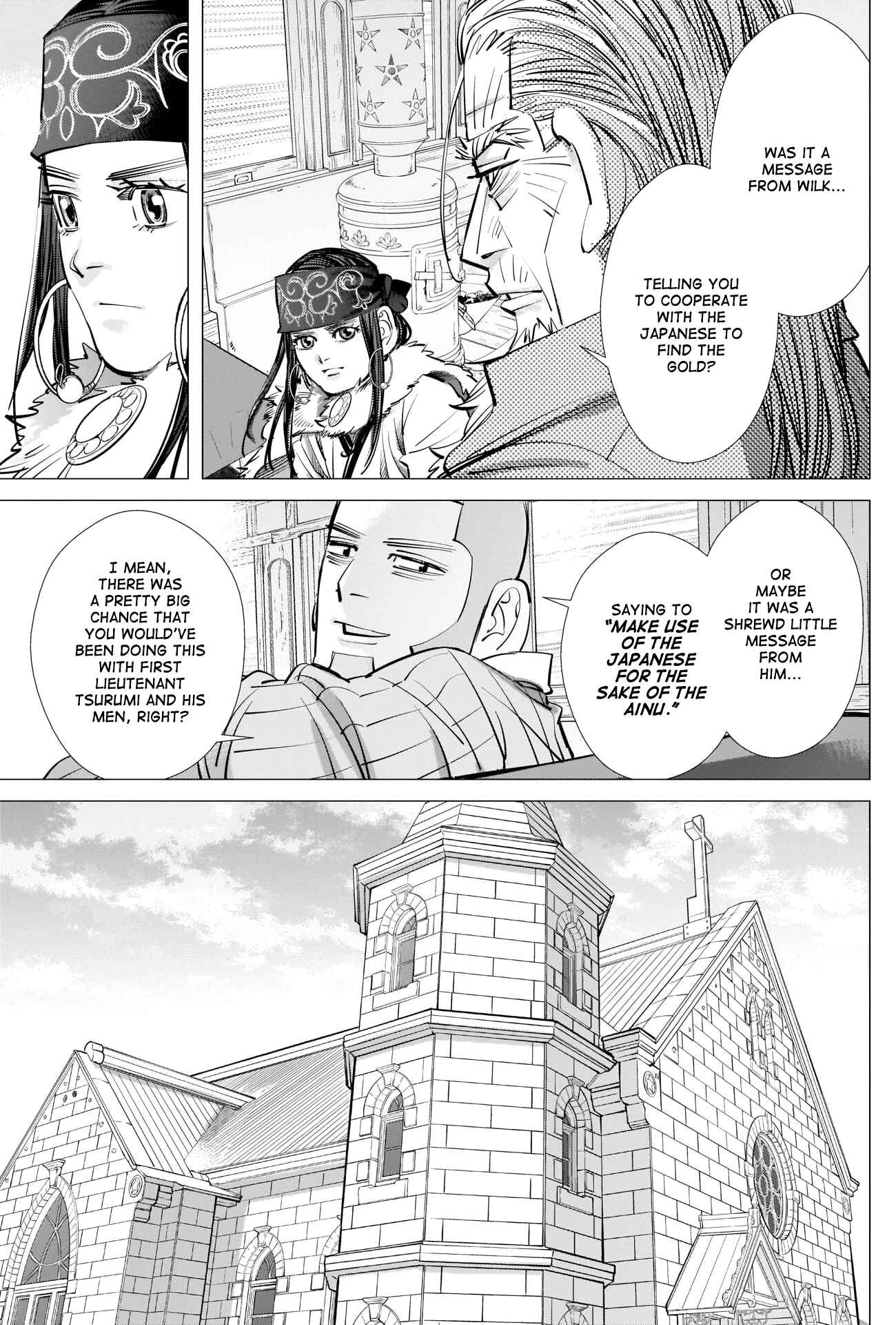 Golden Kamuy Chapter 279 page 11