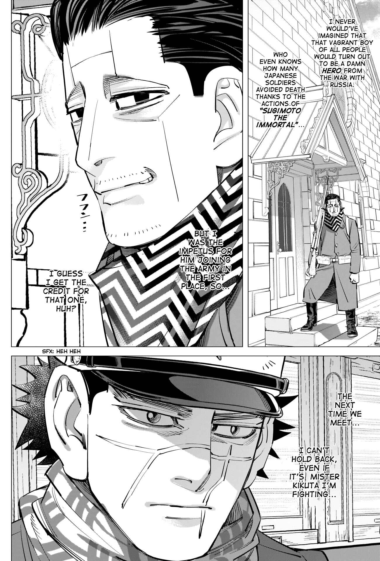Golden Kamuy Chapter 279 page 12