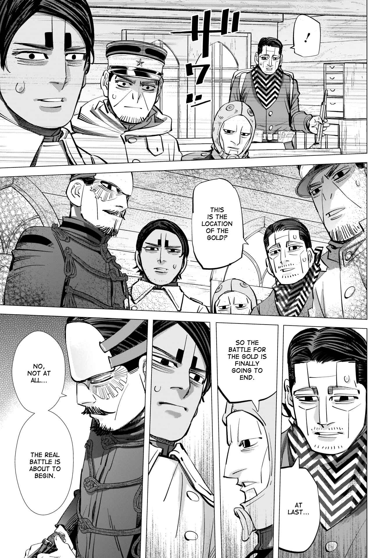 Golden Kamuy Chapter 279 page 15