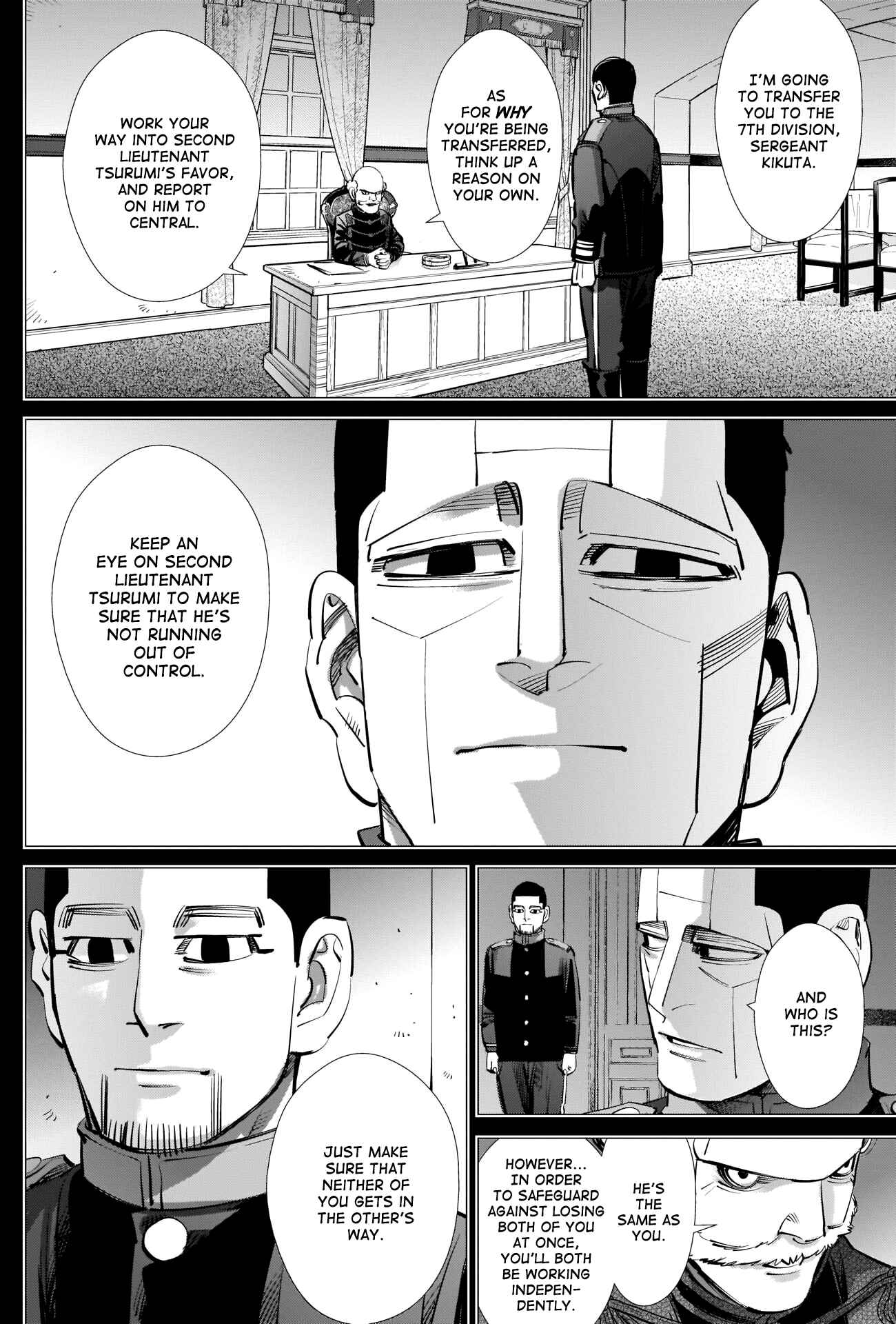 Golden Kamuy Chapter 279 page 6
