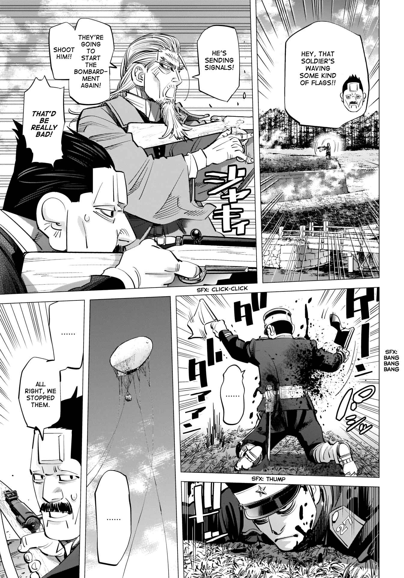 Golden Kamuy Chapter 290 page 9