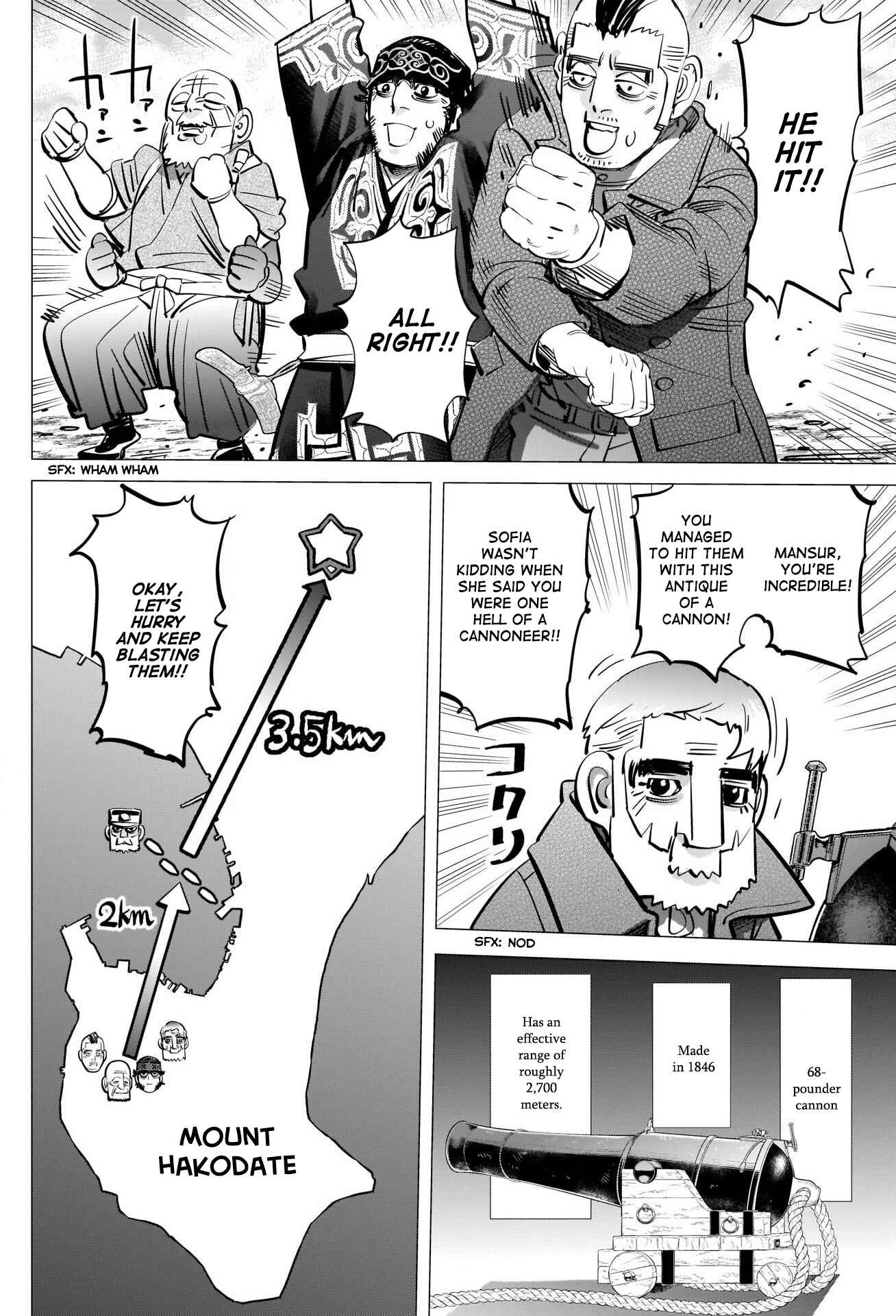 Golden Kamuy Chapter 291 page 13