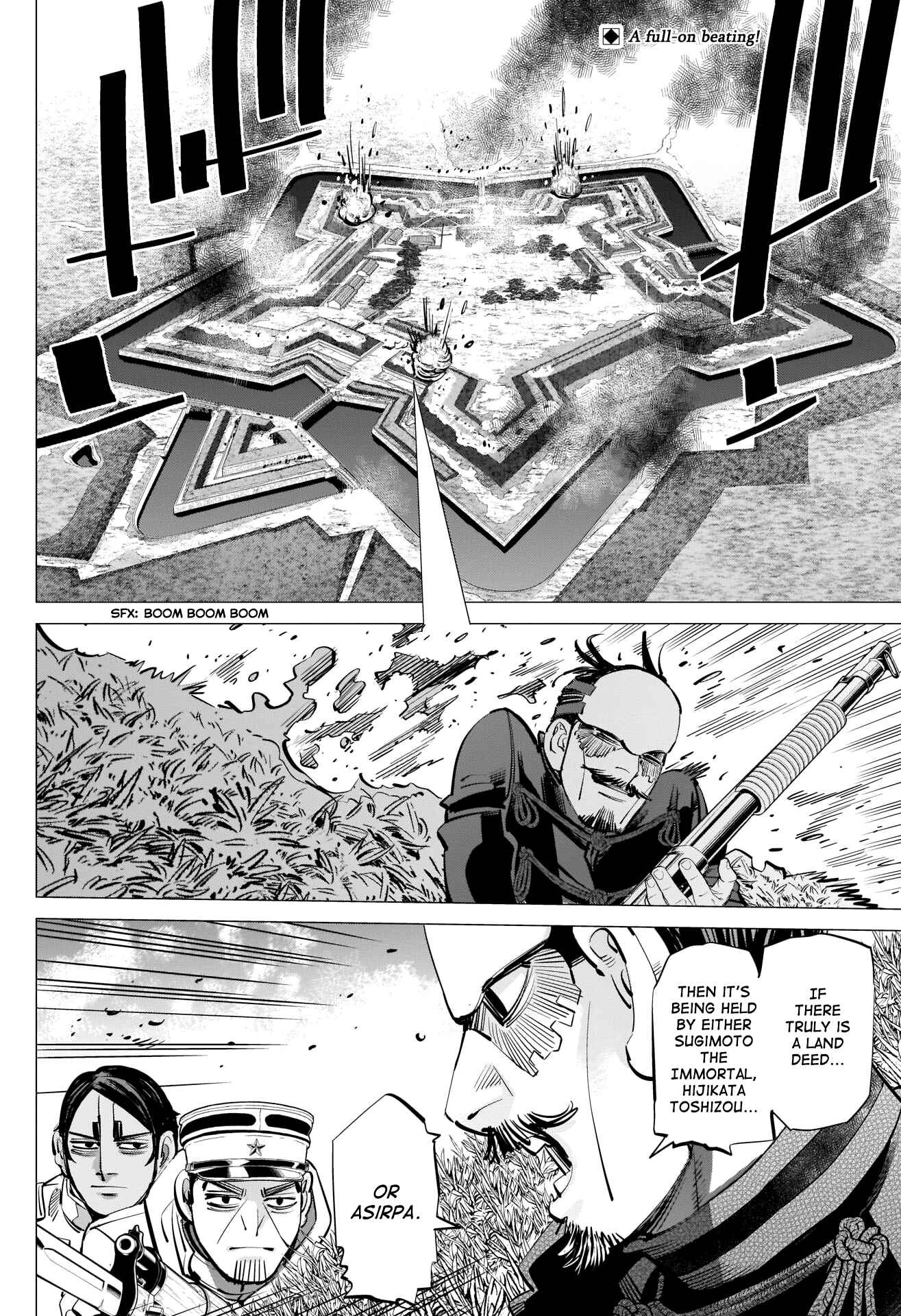 Golden Kamuy Chapter 291 page 1