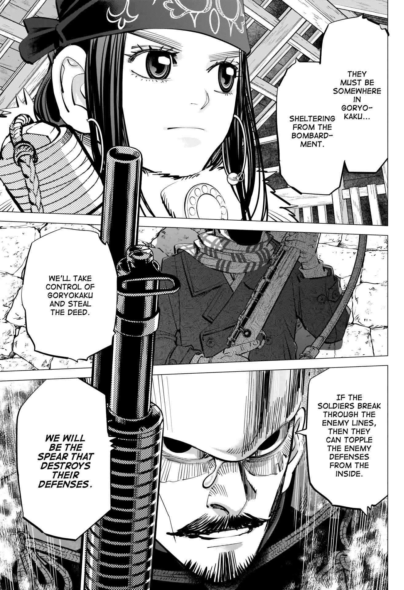 Golden Kamuy Chapter 291 page 2